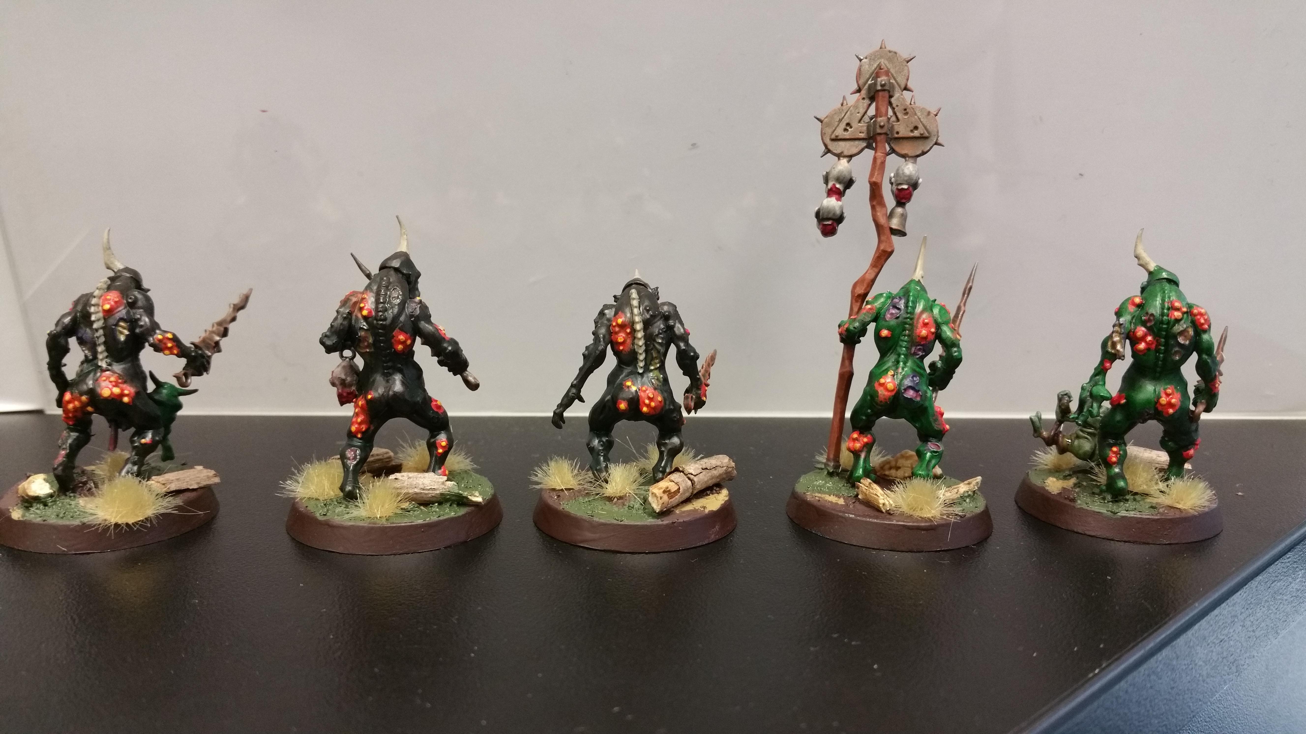 Age Of Sigmar, Nurgle, Plaguebearers