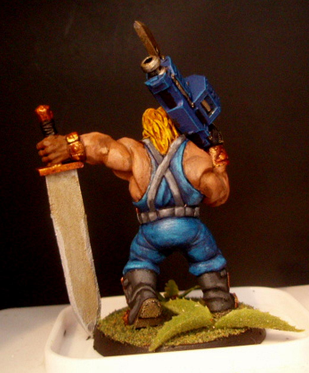 Astra Militarum, Conversion, Edward Myst, Imperial Guard, Nork Deddog, Ogrynn, Sculpted, Sculpting