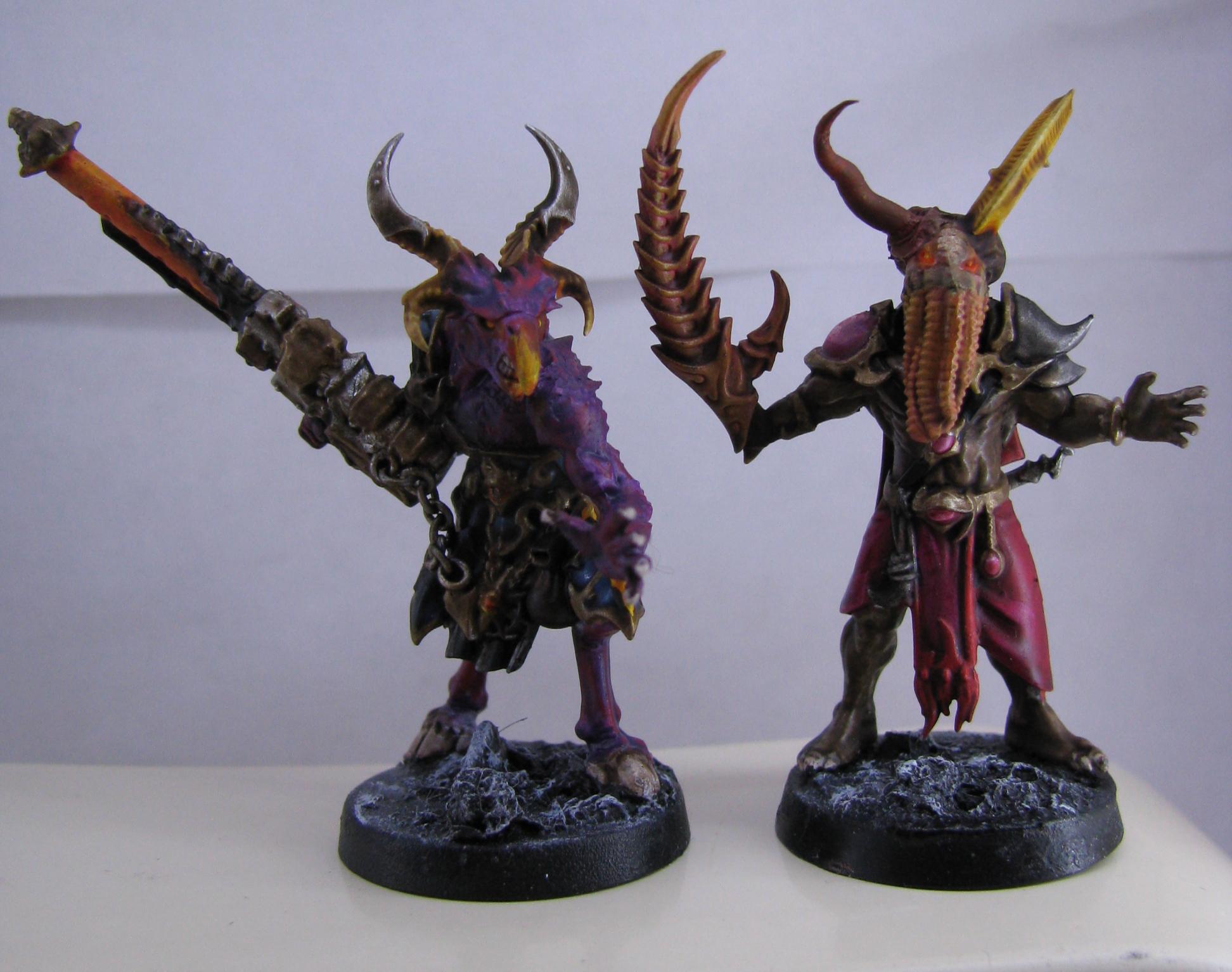 Beastmen, Chaos, Conversion, Cultist, Genestealer, Silver Tower, Snipers