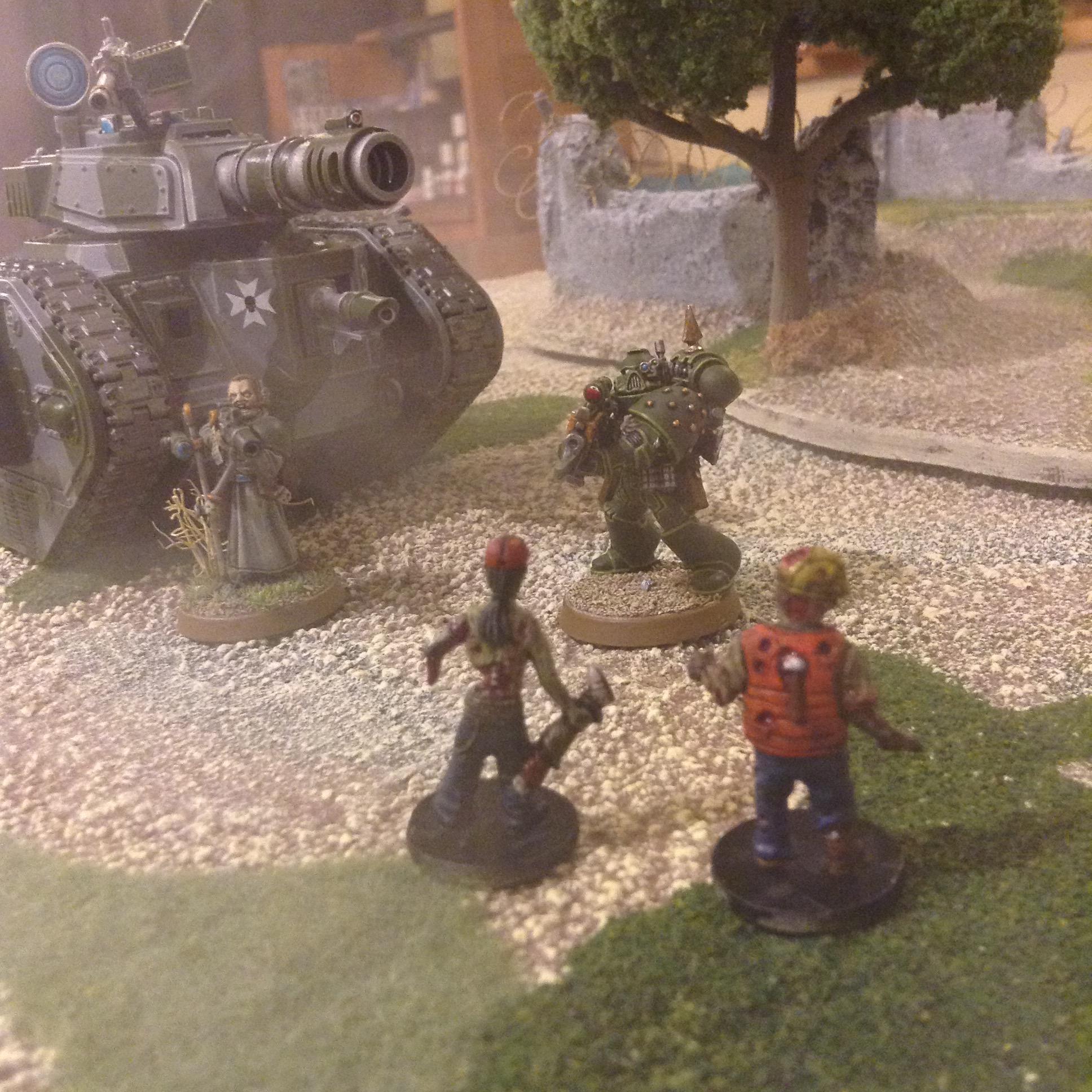 Imperial Guard, Space Marines, Zombie