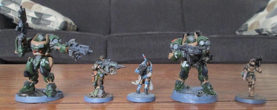 half of July's painting challenge
