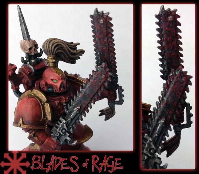 Blades Of Rage, Chainsword, Chaos, Chaos Space Marines, Space Marines, Warhammer 40,000