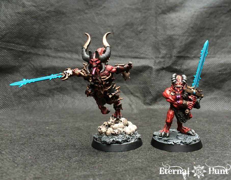 Bloodletters, Chaos, Chaos Daemons, Daemons, Khorne, Old School, Out Of Production, Retro