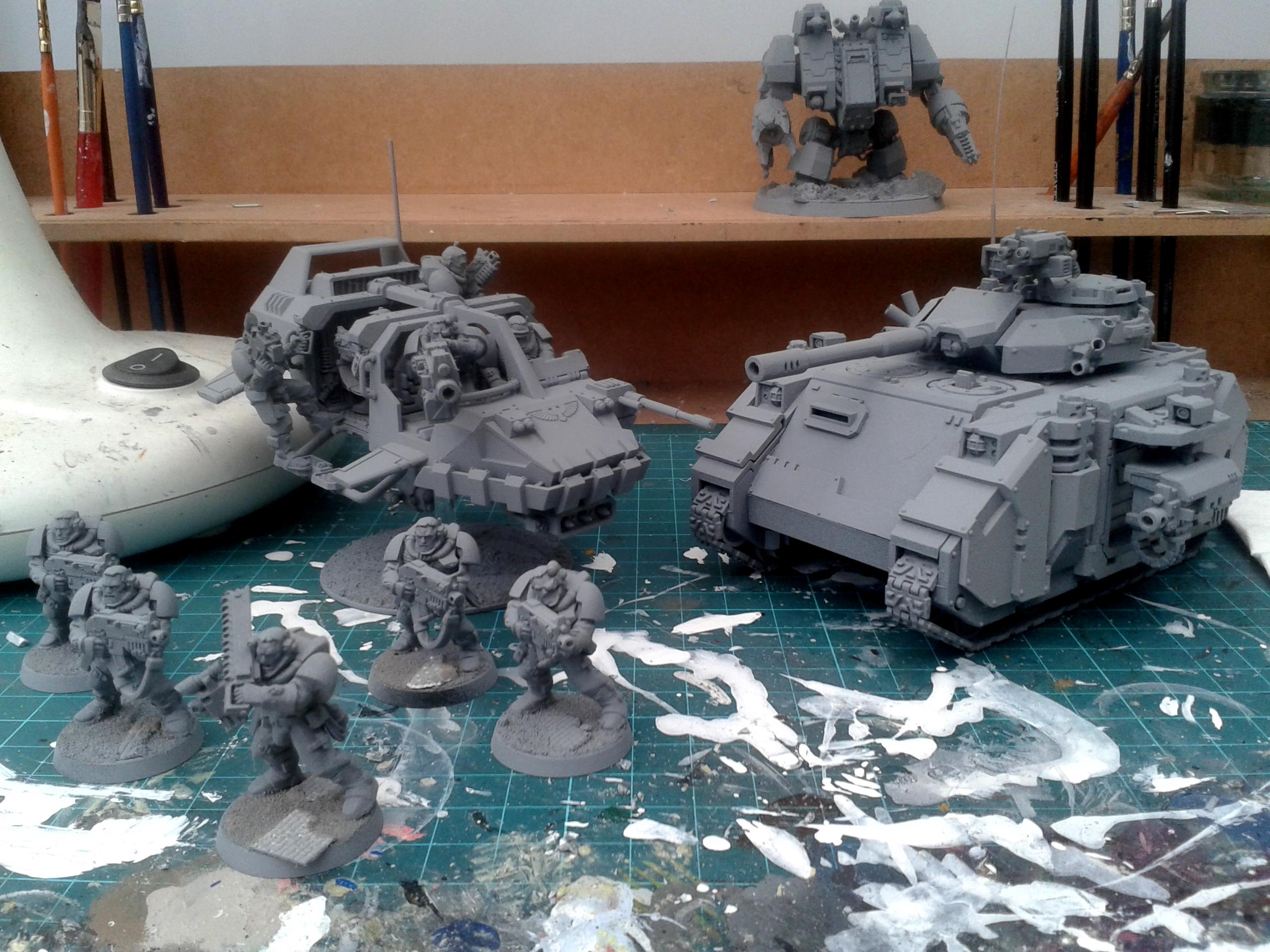 Autocannon, Dreadnought, Guard, Hammer, In, Ironclad, Land, Predator, Progress, Raven, Scouts, Space, Space Marines, Speeder, Storm, War, Warhammer 40,000, Warhammer Fantasy, Work