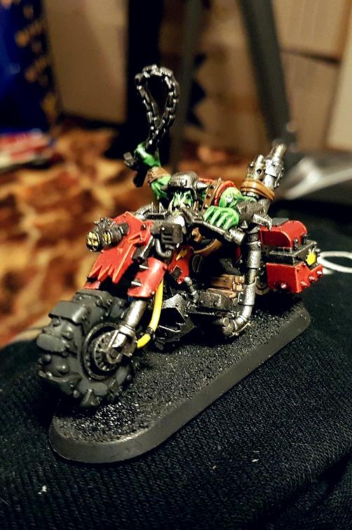 Bike, Orks, Warbiker