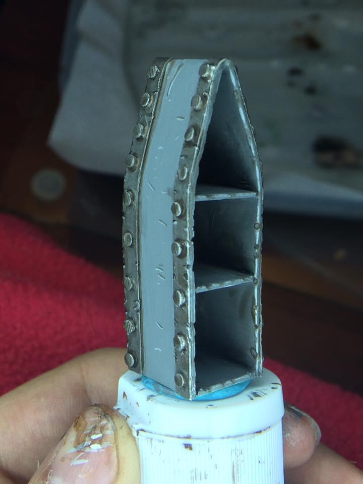 Started to add paint