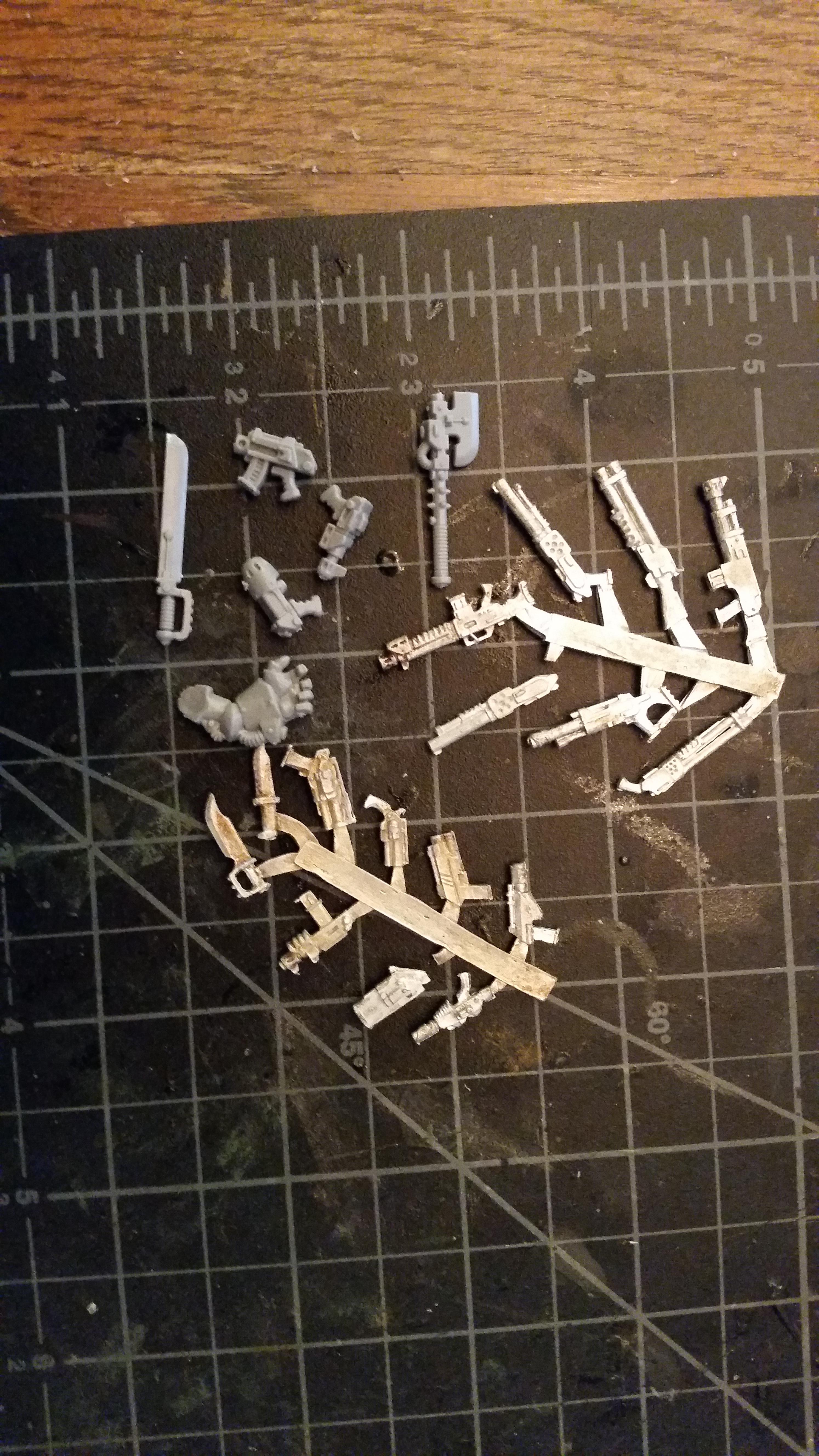 Necromunda, Sprue, Weapon