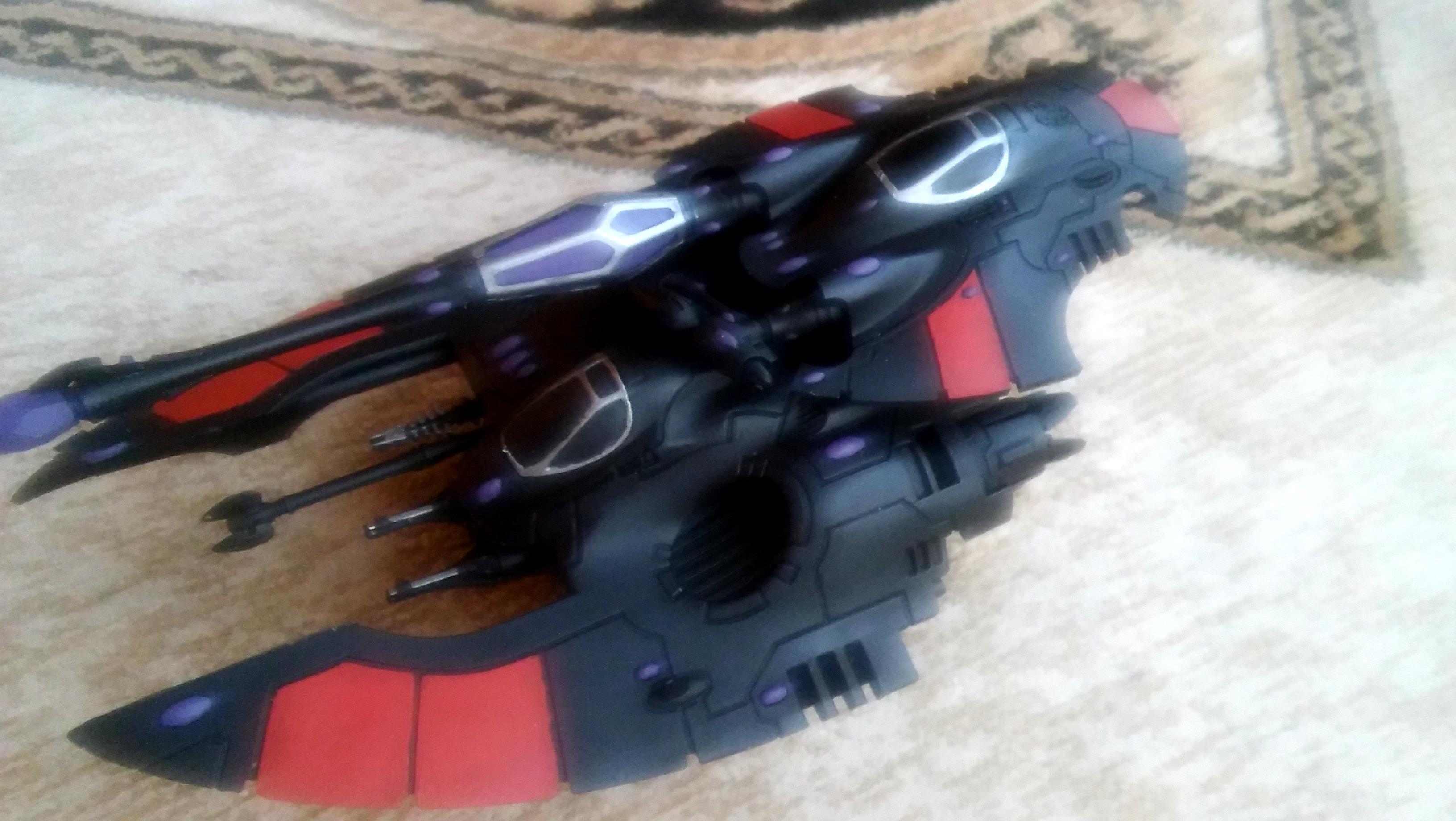 Eldar, Fire Prism, Games Workshop, Painted, Skimmer, Tank, Warhammer 40,000