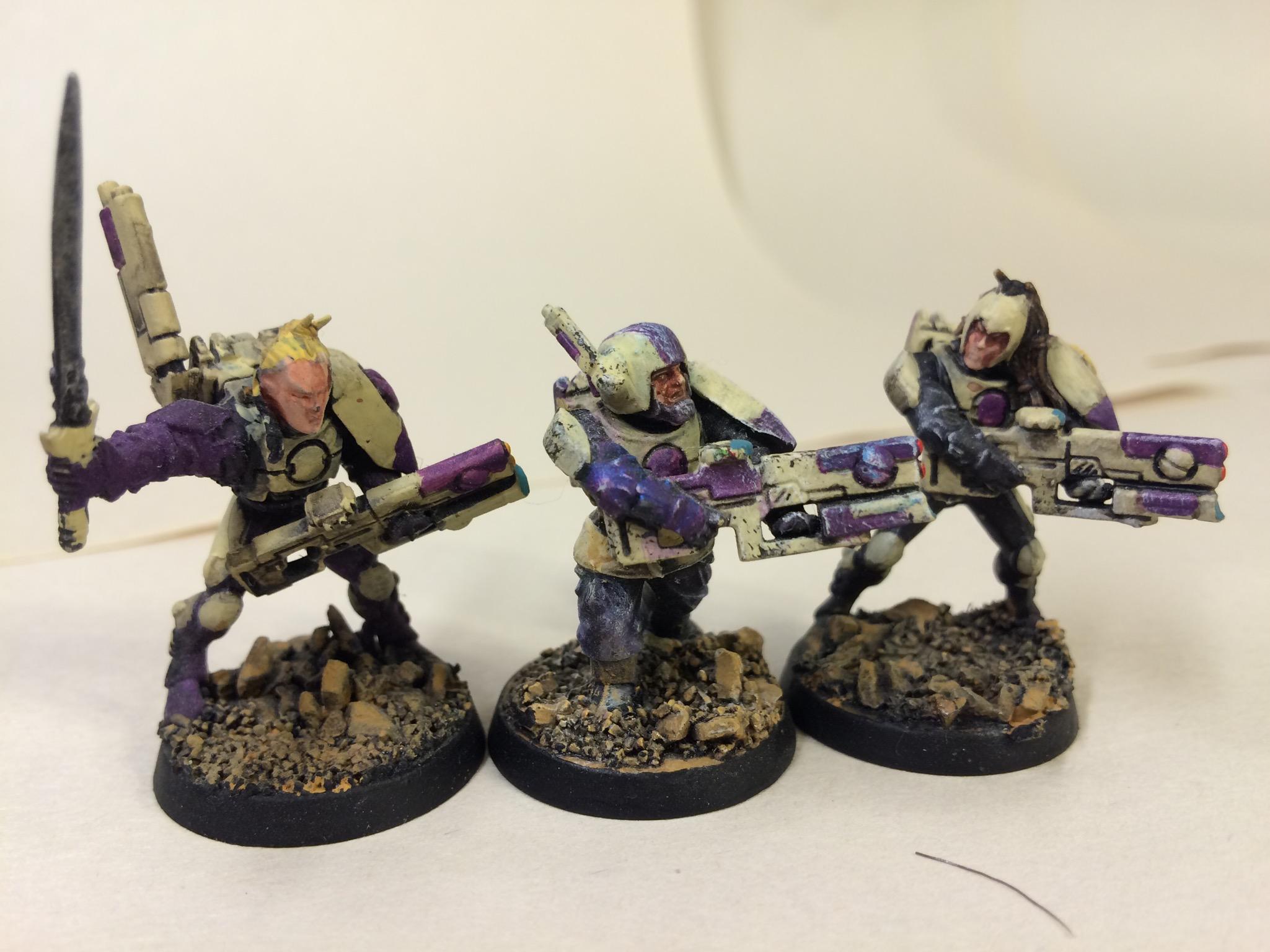 Breachers, Eldar, Gue'vesa, Human, Tau, Tauarmy7/28/16