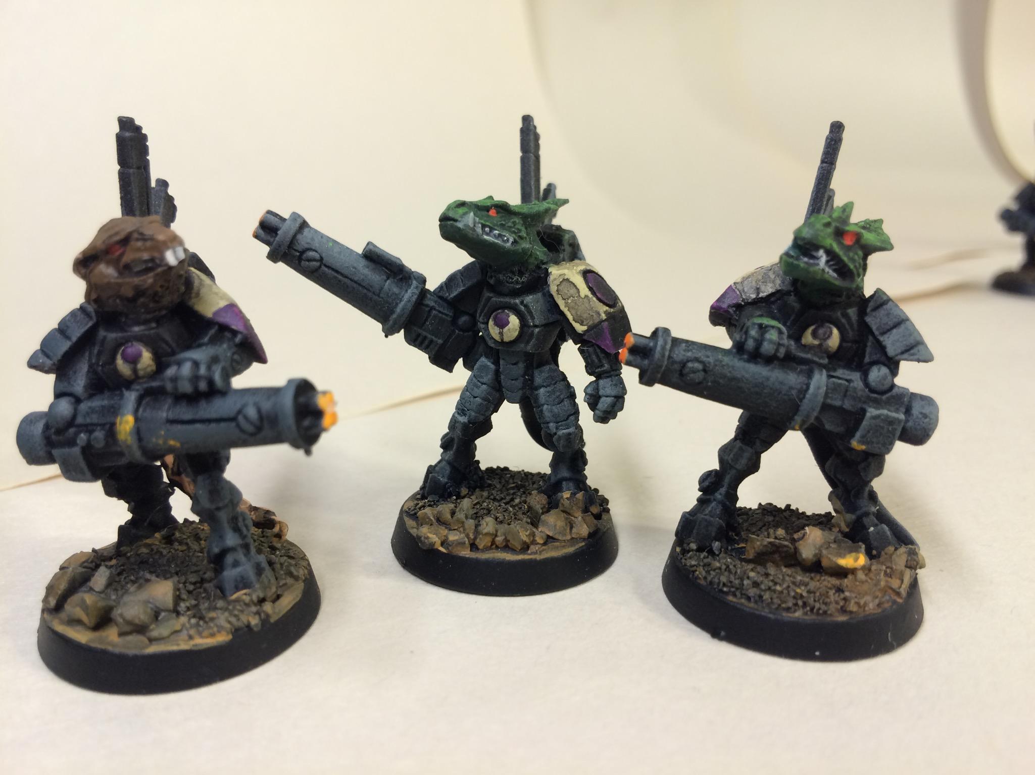 Gue'vesa, Lizardmen, Scaven, Stealth Suit, Tau, Tauarmy7/28/16