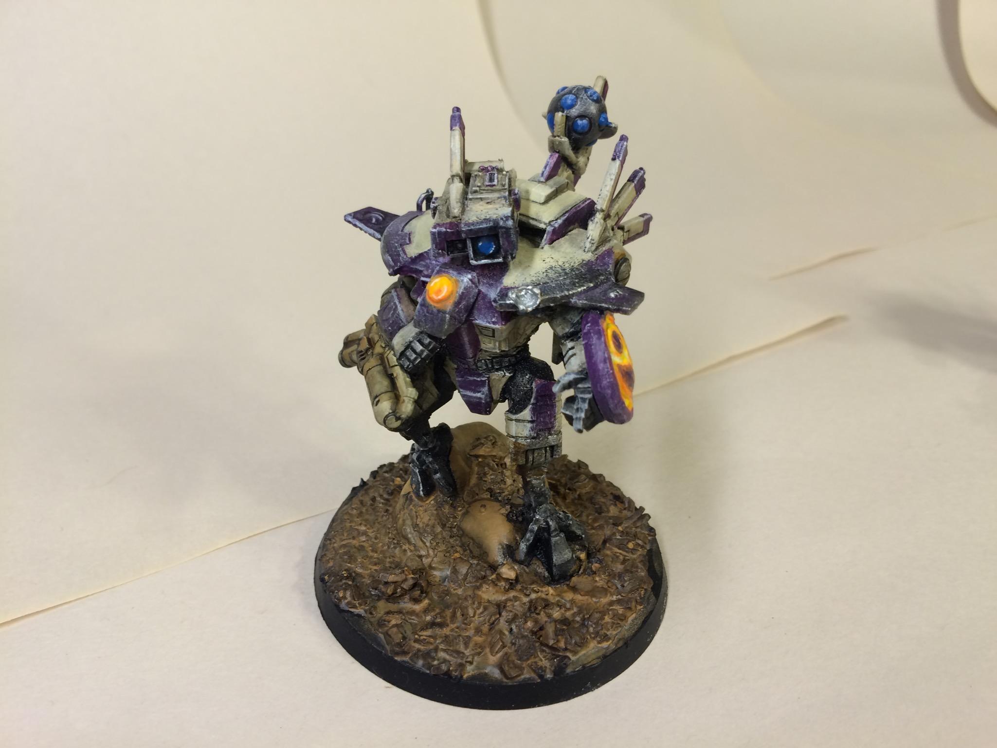 Buffmander, Crisis Battlesuit, Gue'vesa, Tau, Tauarmy7/28/16