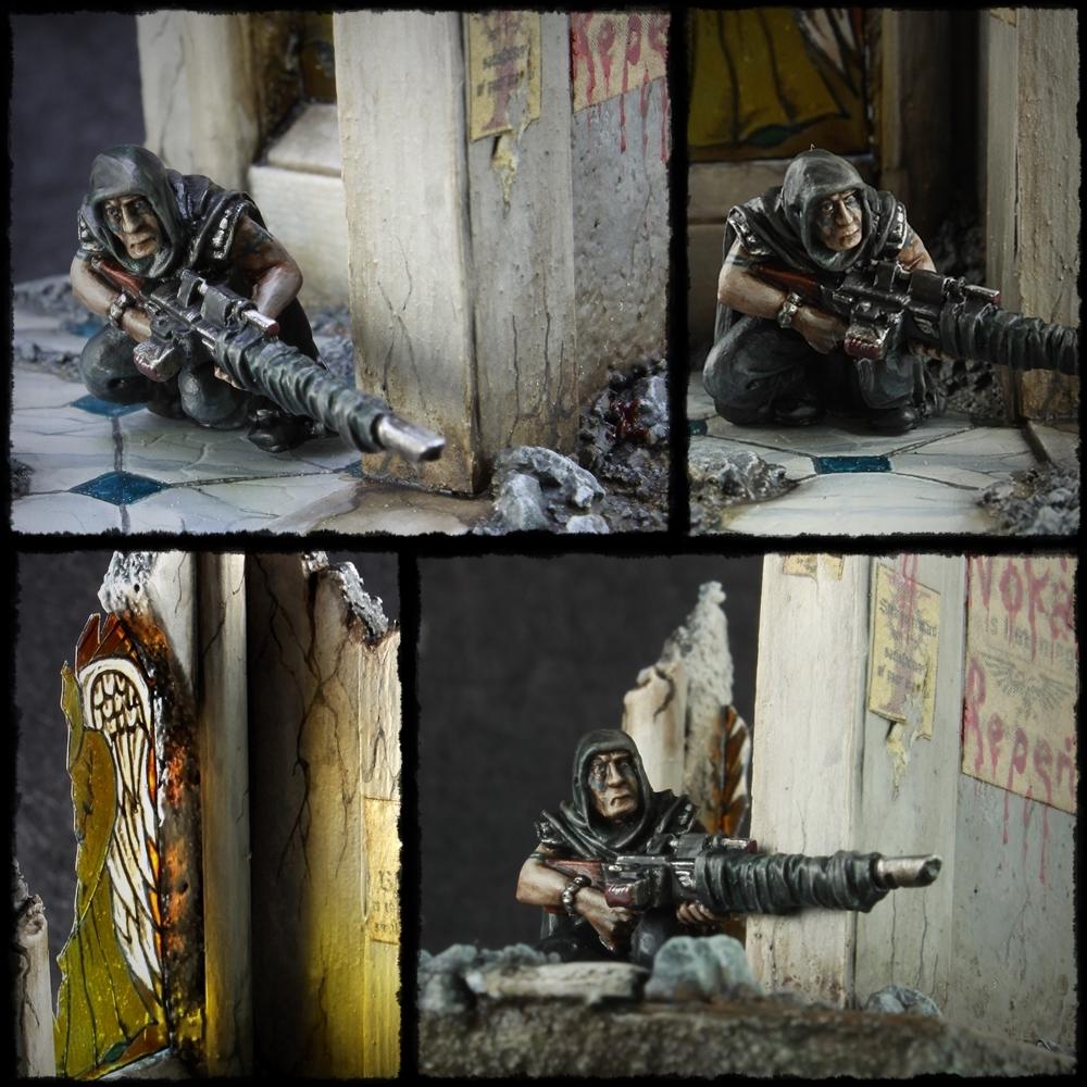 Gaunt's Ghosts, Hlaine Larkin, Imperial Guard, Larks, Mad Larkin, Snipers, Straight Silver, Tanith First &amp; Only, The Angel Of Bucephalon, Vignette, Warhammer 40,000