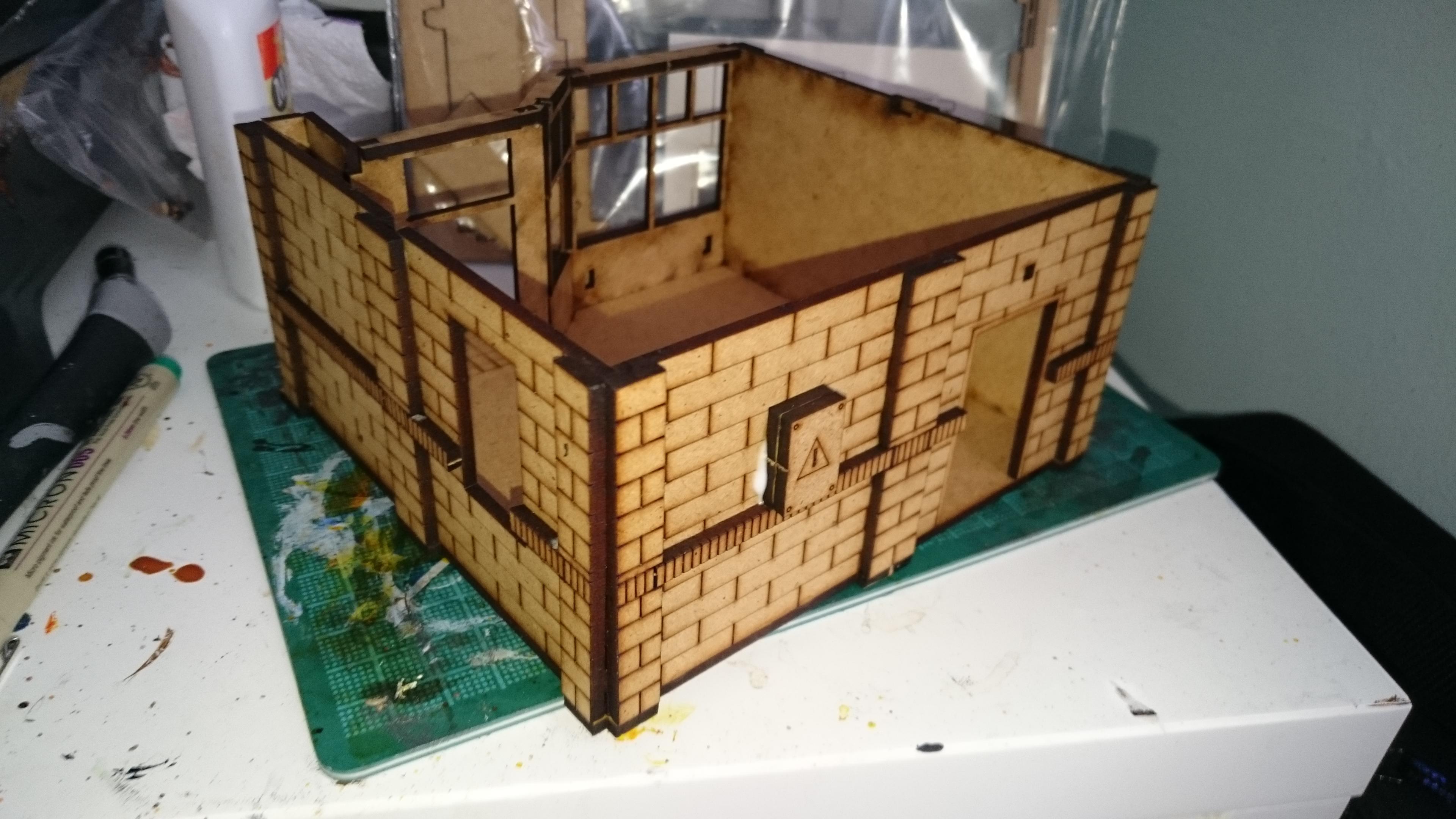 Terrain, tattoo Parlour build rear 