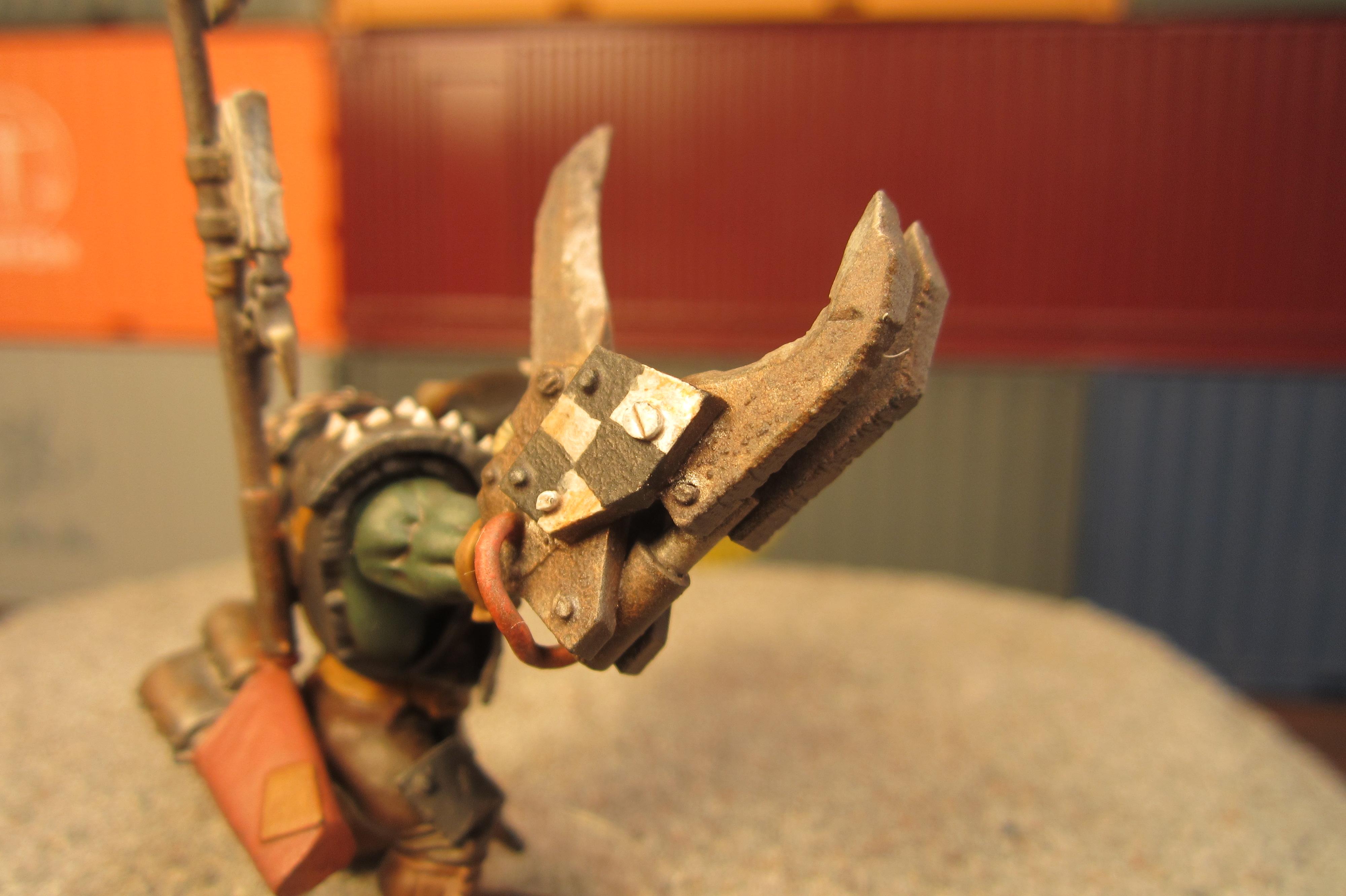 Conversion, Goff, Gorkamorka, Kustom Shoota, Nob, Orks, Powerklaw, Warhammer 40,000