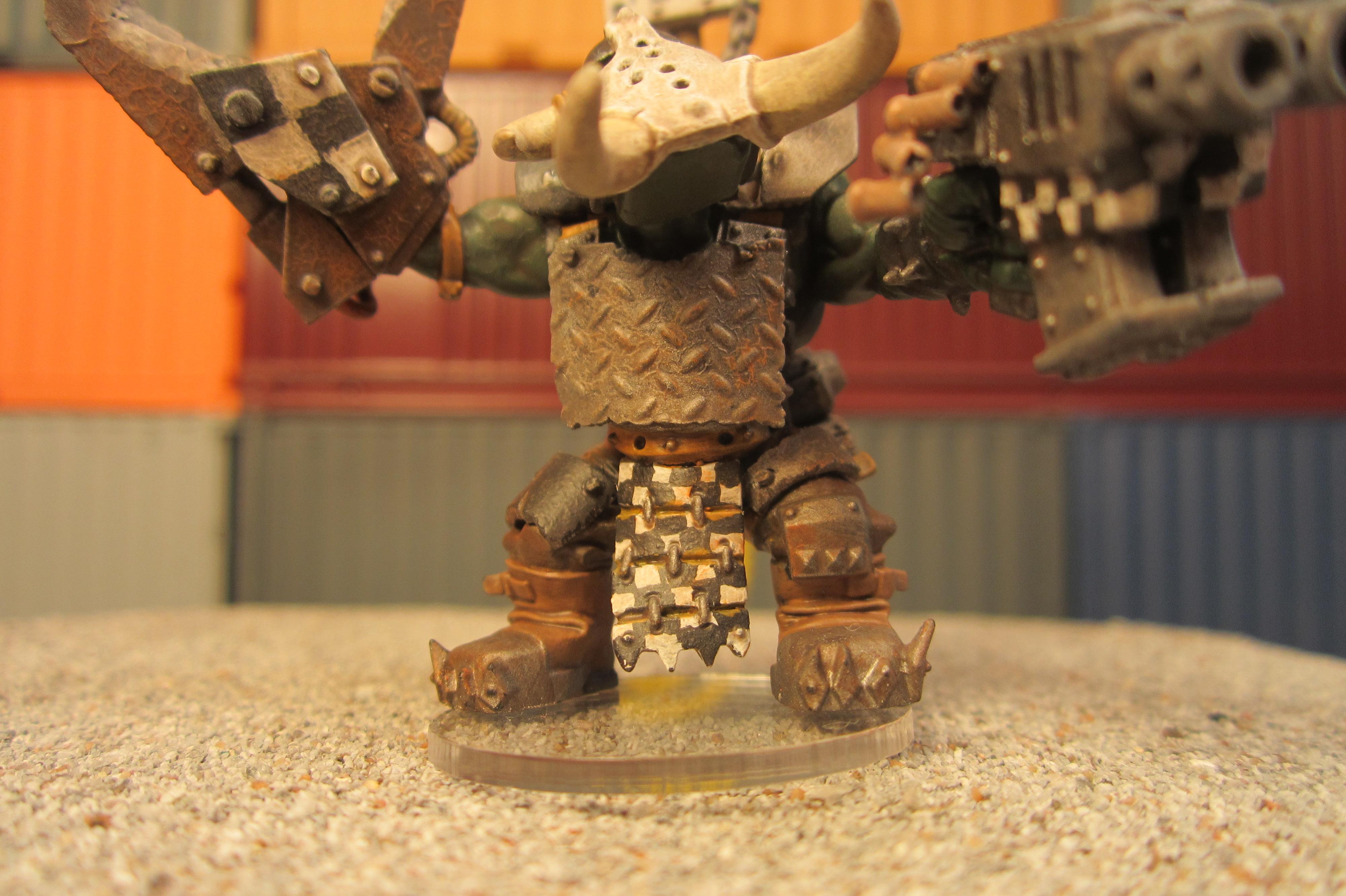 Conversion, Goff, Gorkamorka, Kustom Shoota, Nob, Orks, Powerklaw, Warhammer 40,000