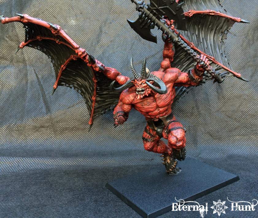 Bloodthirster, Khorne, Work In Progress