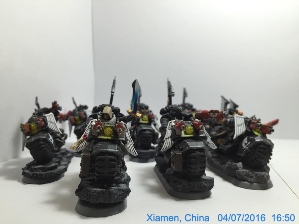 Attack Bike, Bike, Grav, Land Speeder, Ravenwing, Space Marines