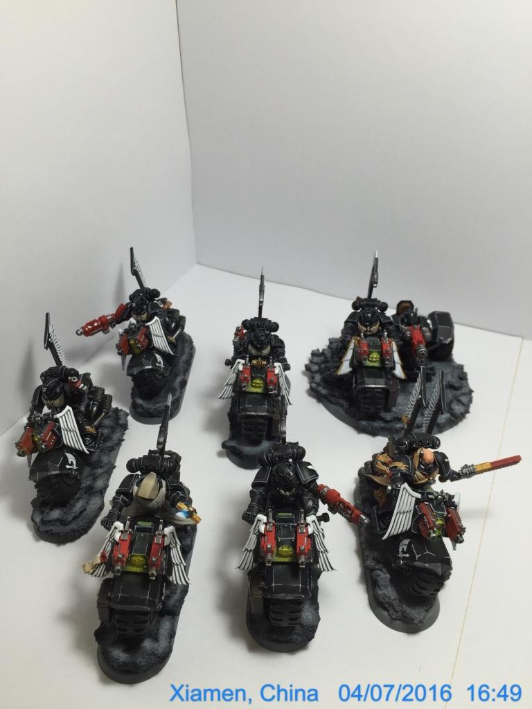 Attack Bike, Bike, Grav, Land Speeder, Ravenwing, Space Marines
