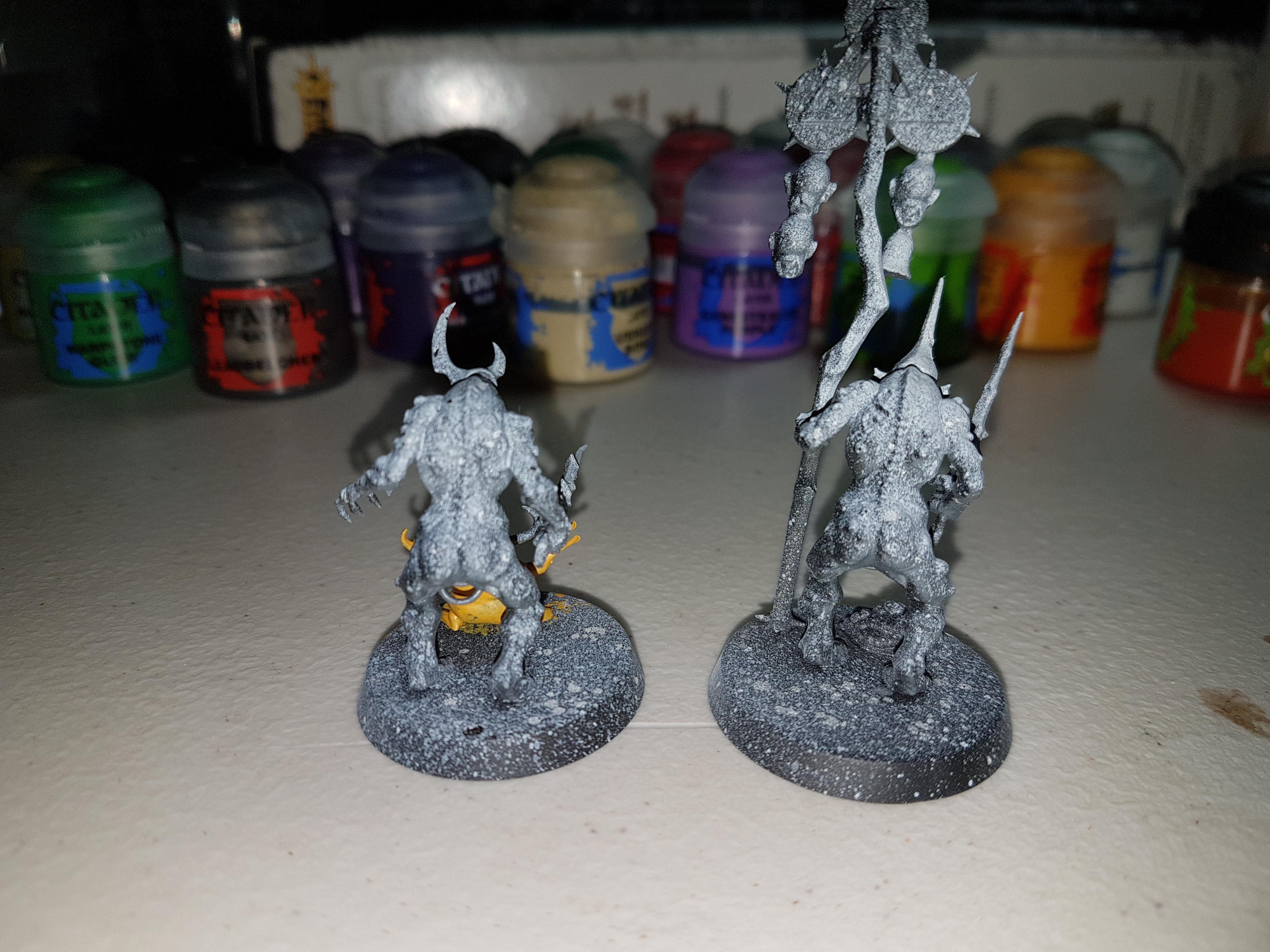 Age Of Sigmar, Nurgle, Nurglings, Plaguebearers