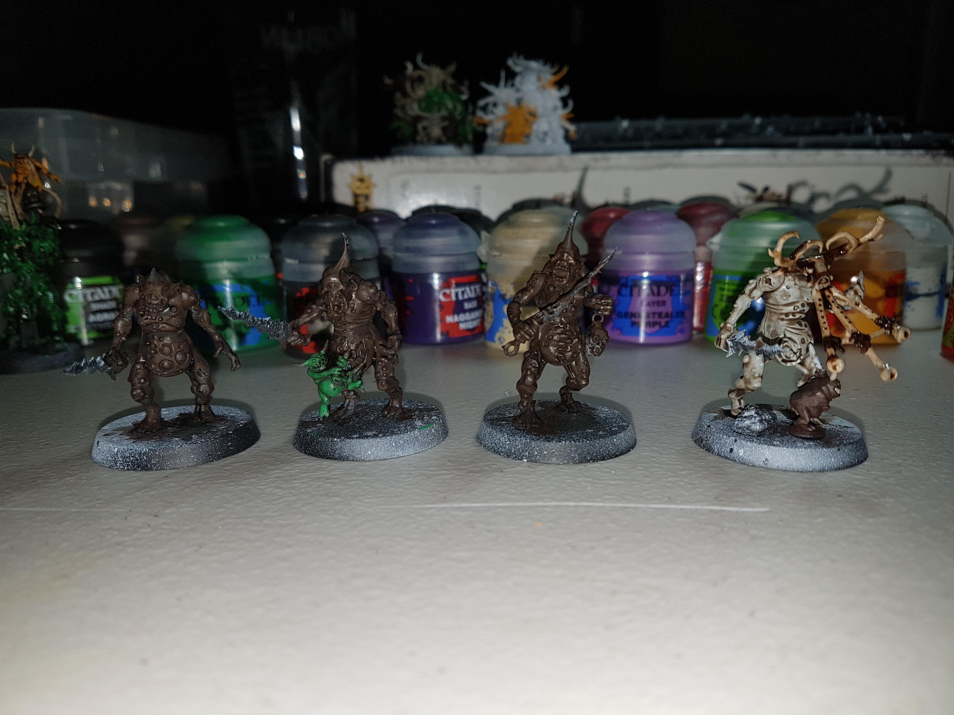 Age Of Sigmar, Nurgle, Nurglings, Plaguebearers