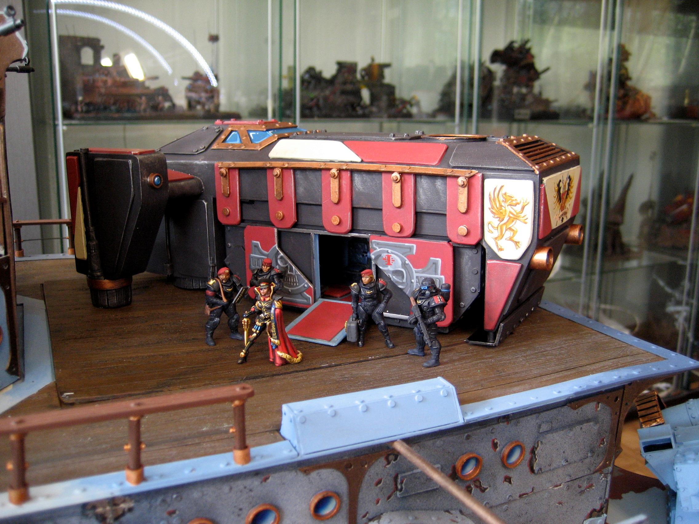 Drop Ship, Governor, Imperial Guard, Imperial Navy, Scratch Build, Shuttle
