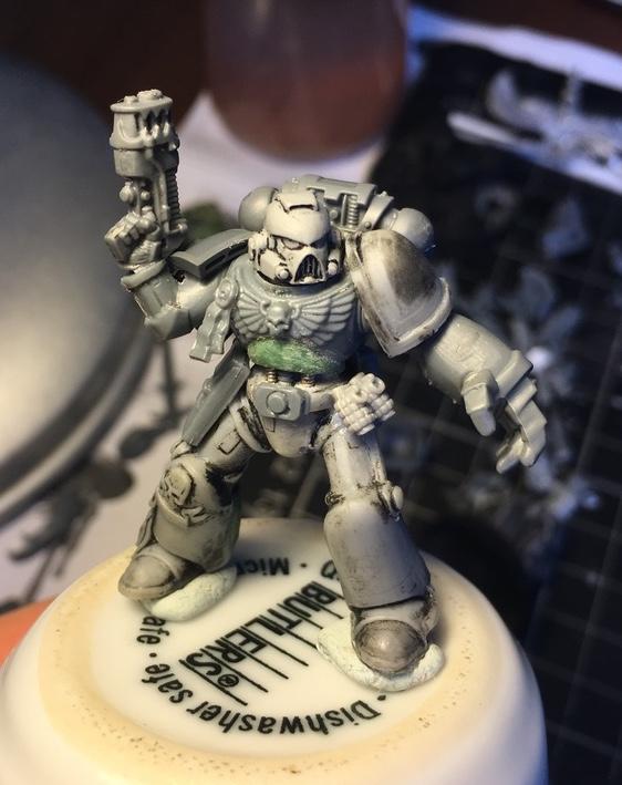 Placing accessories around the torso to help stop the model feeling bottom heavy