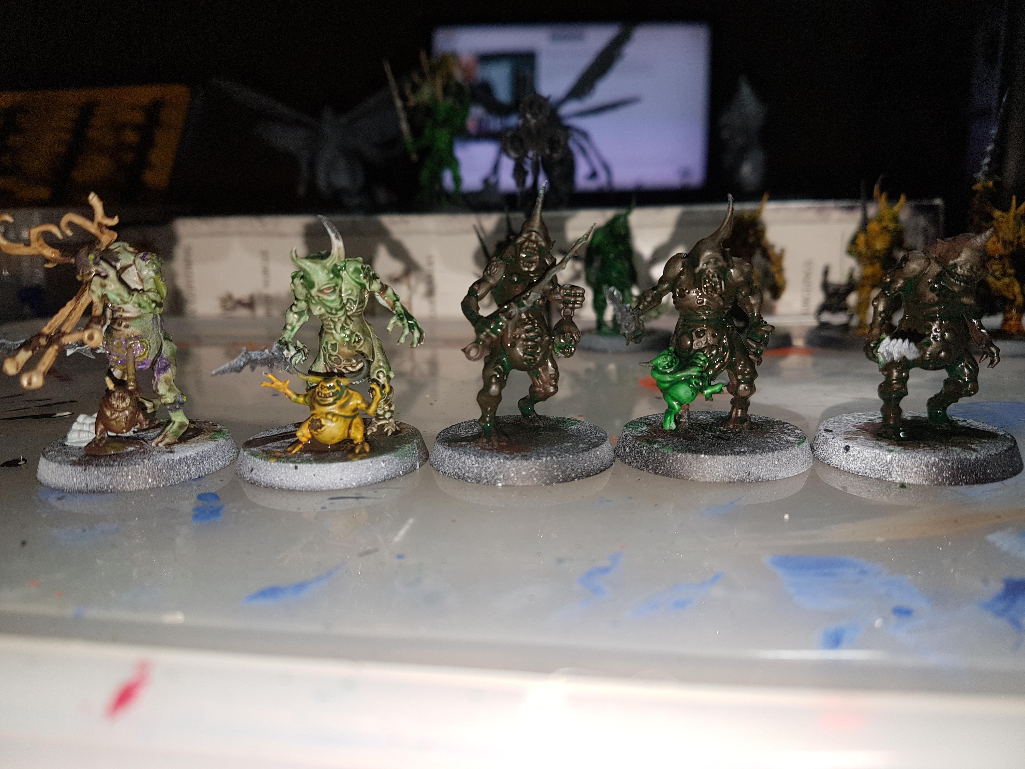 Age Of Sigmar, Daemons Of Nurgle, Nurgle, Plaguebearers