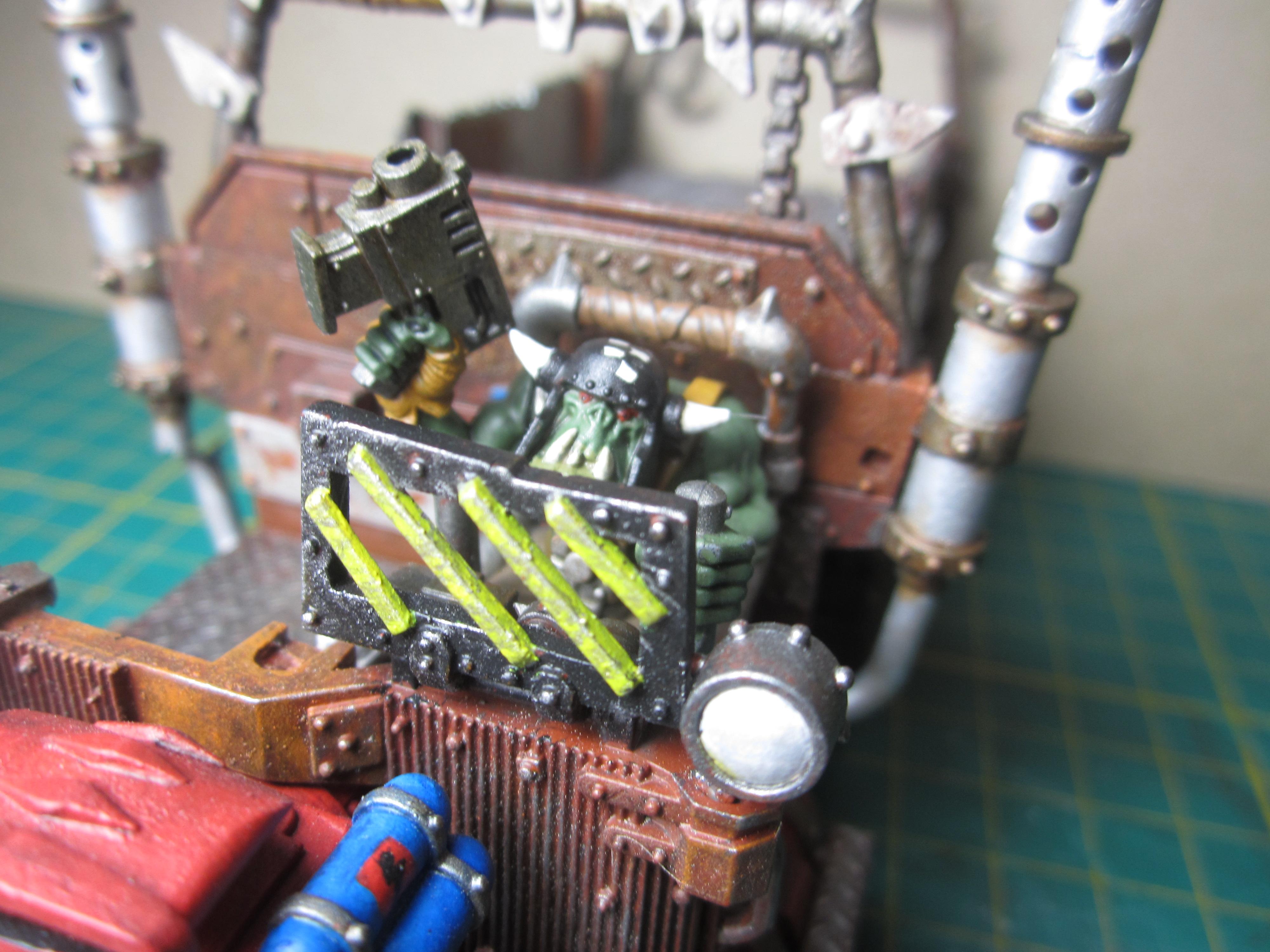 Conversion, Goff, Gorkamorka, Ork Trukk, Orks, Truck, Warhammer 40,000