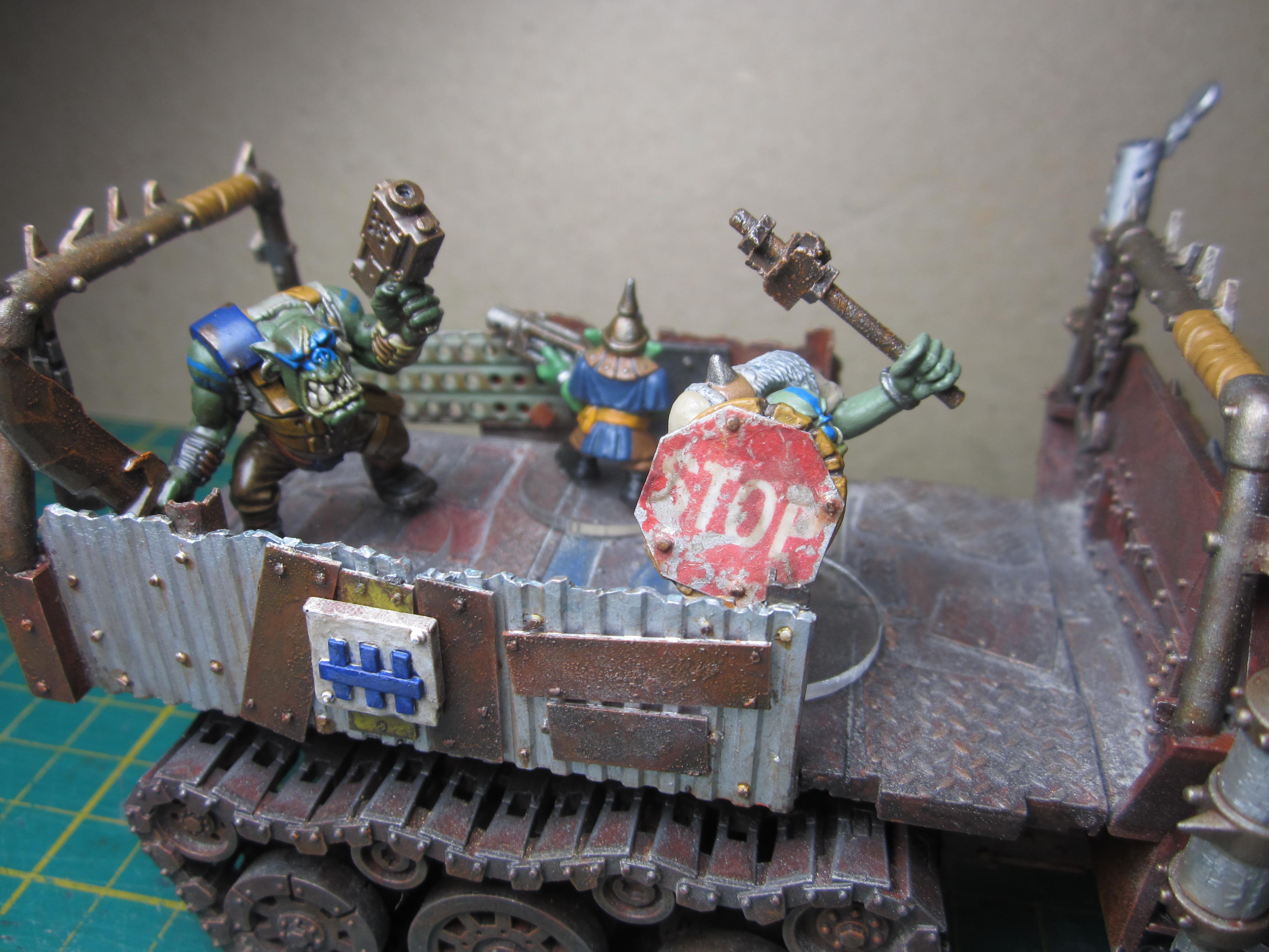 Conversion, Gorkamorka, Ork Trukk, Orks, Truck, Warhammer 40,000