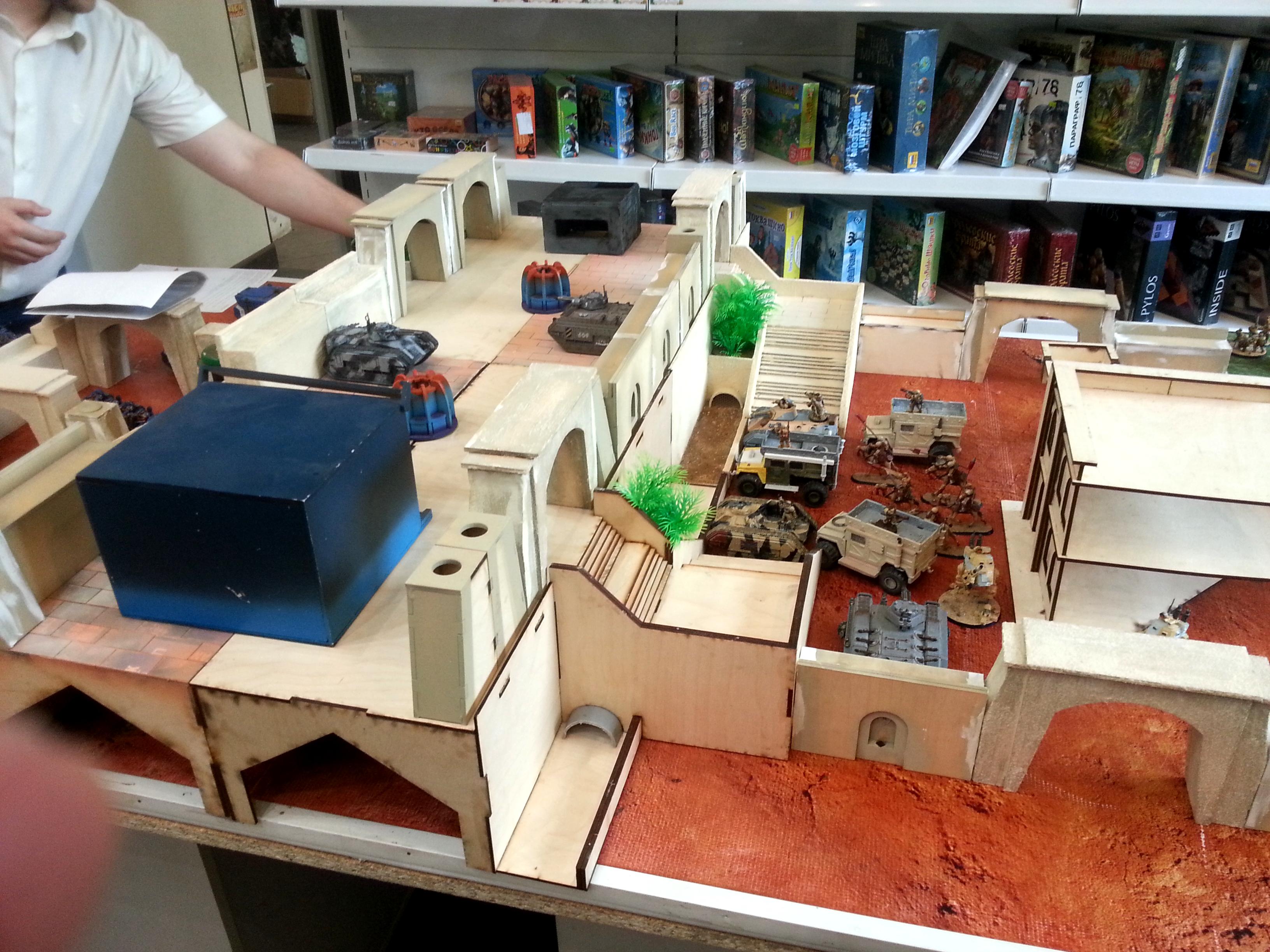 City, Desert, Imperial Guard, Terrain