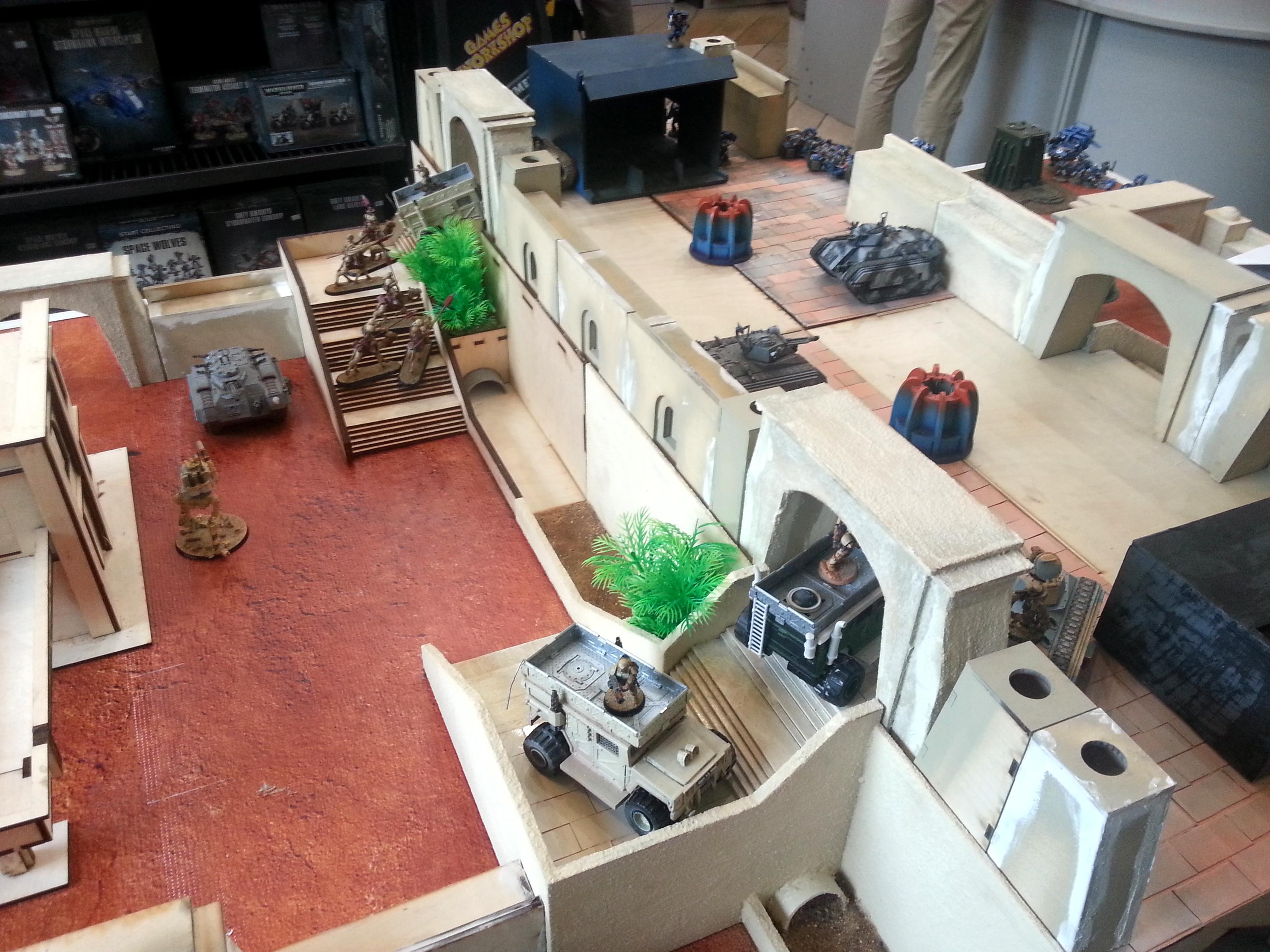 City, Desert, Imperial Guard, Terrain