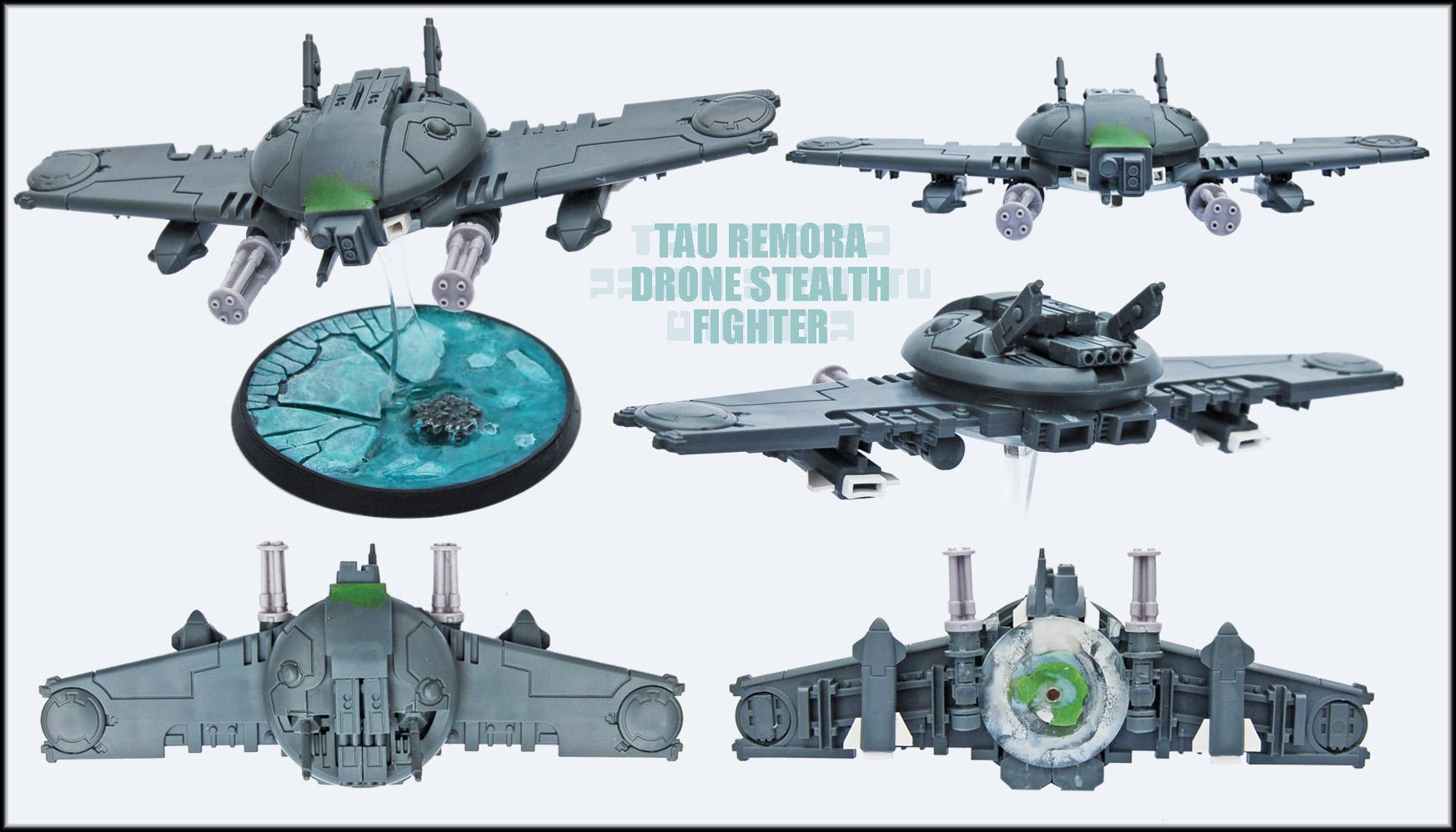 Conversion, Drone, Drone Stealth Fighter, Drones, Forge World, Remora, Tau, Tau Empire