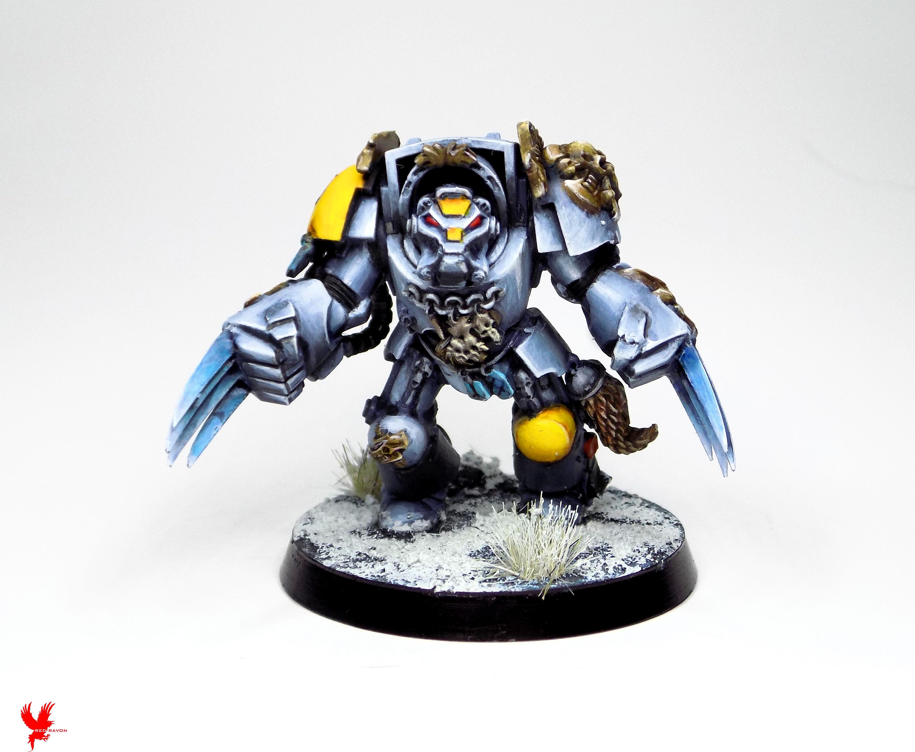 Adeptus Astartes, Arjac Rockfist, Fenrisian Wolves, Space Wolves, Thunderwolf Cavalry, Wolf Guard Terminators