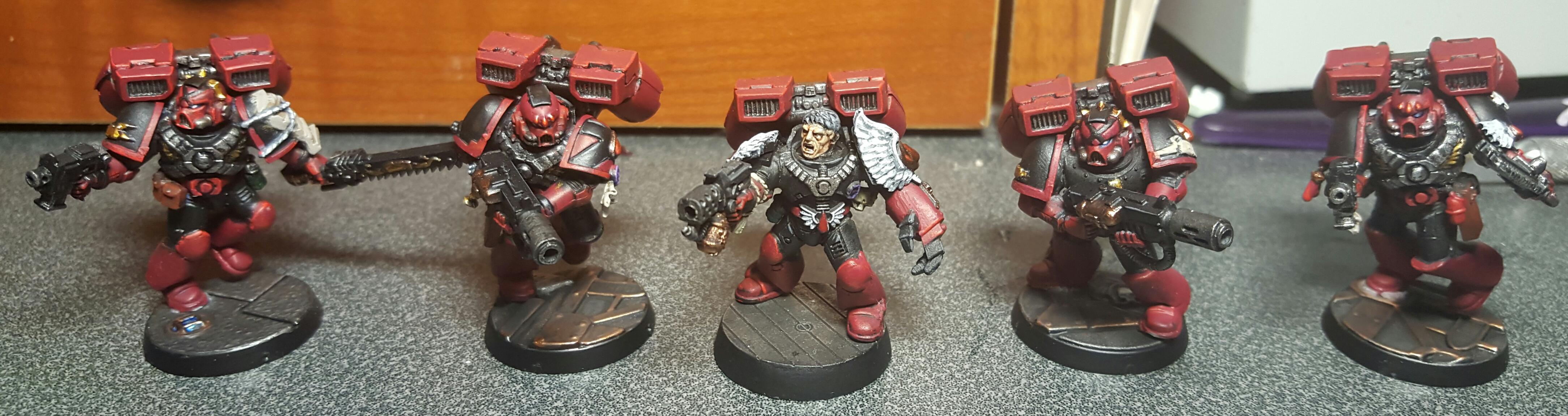 Blood Angels, Grail Wardens, Space Marines