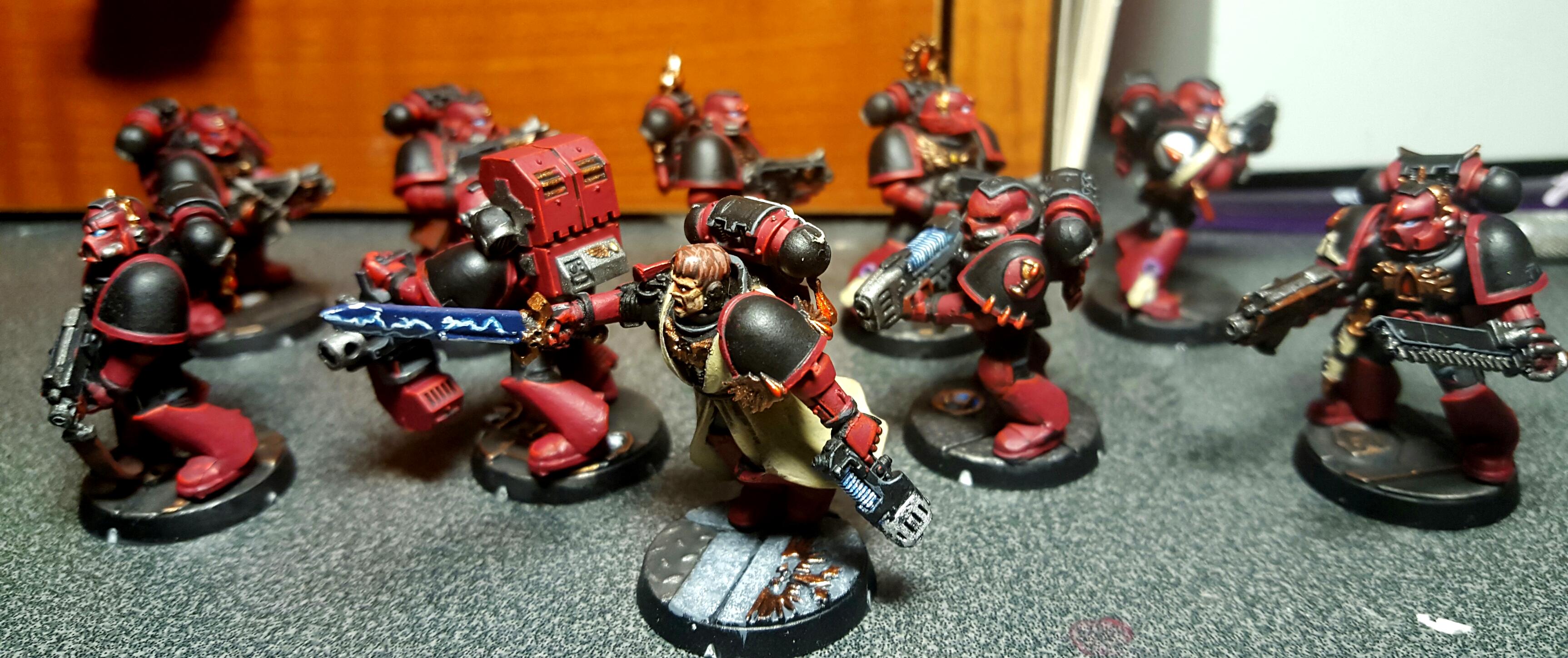 Blood Angels, Grail Wardens, Space Marines
