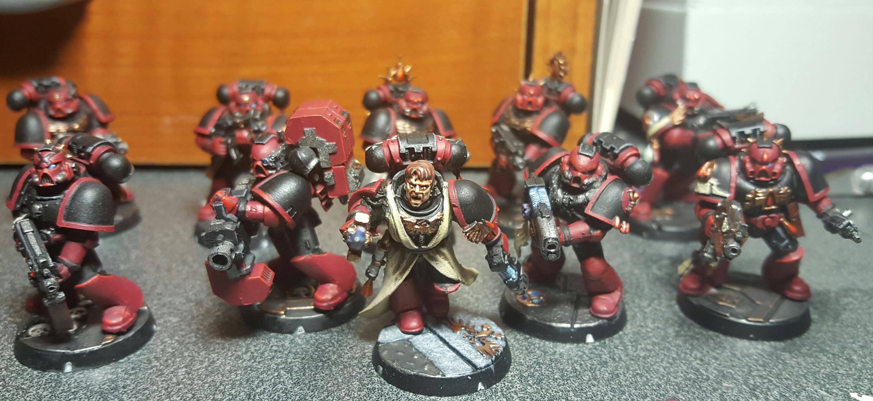 Blood Angels, Grail Wardens, Space Marines