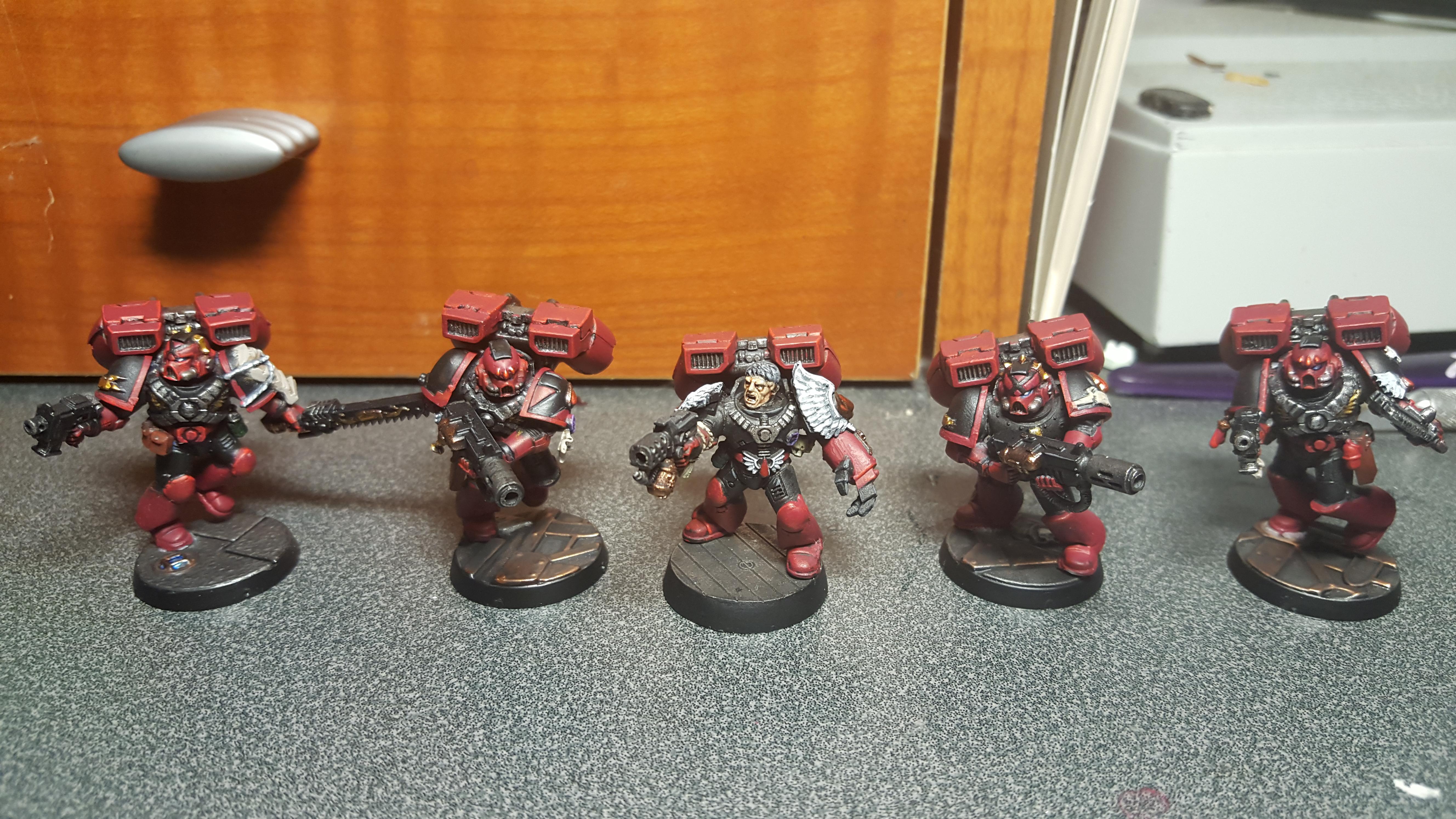 Blood Angels, Grail Wardens, Space Marines