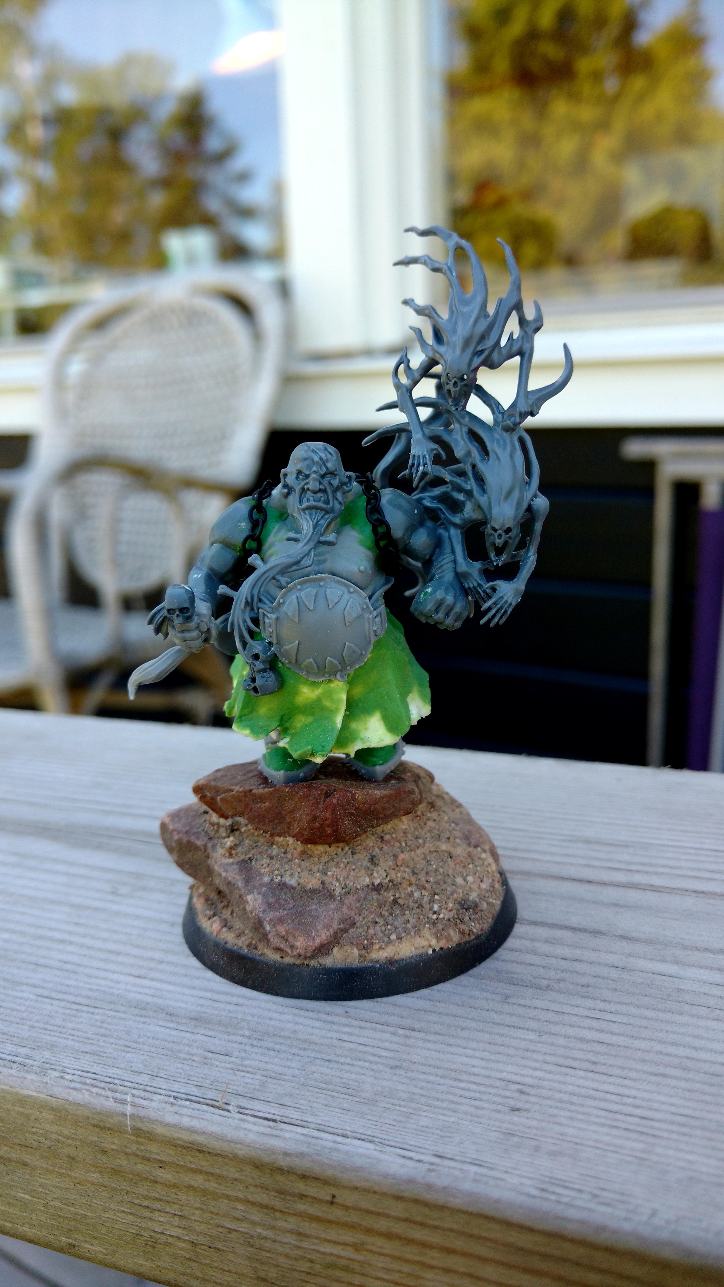 Ogre Mage, Ogre Necromancer Conversion, Ogre Warlock, Spirit Hosts