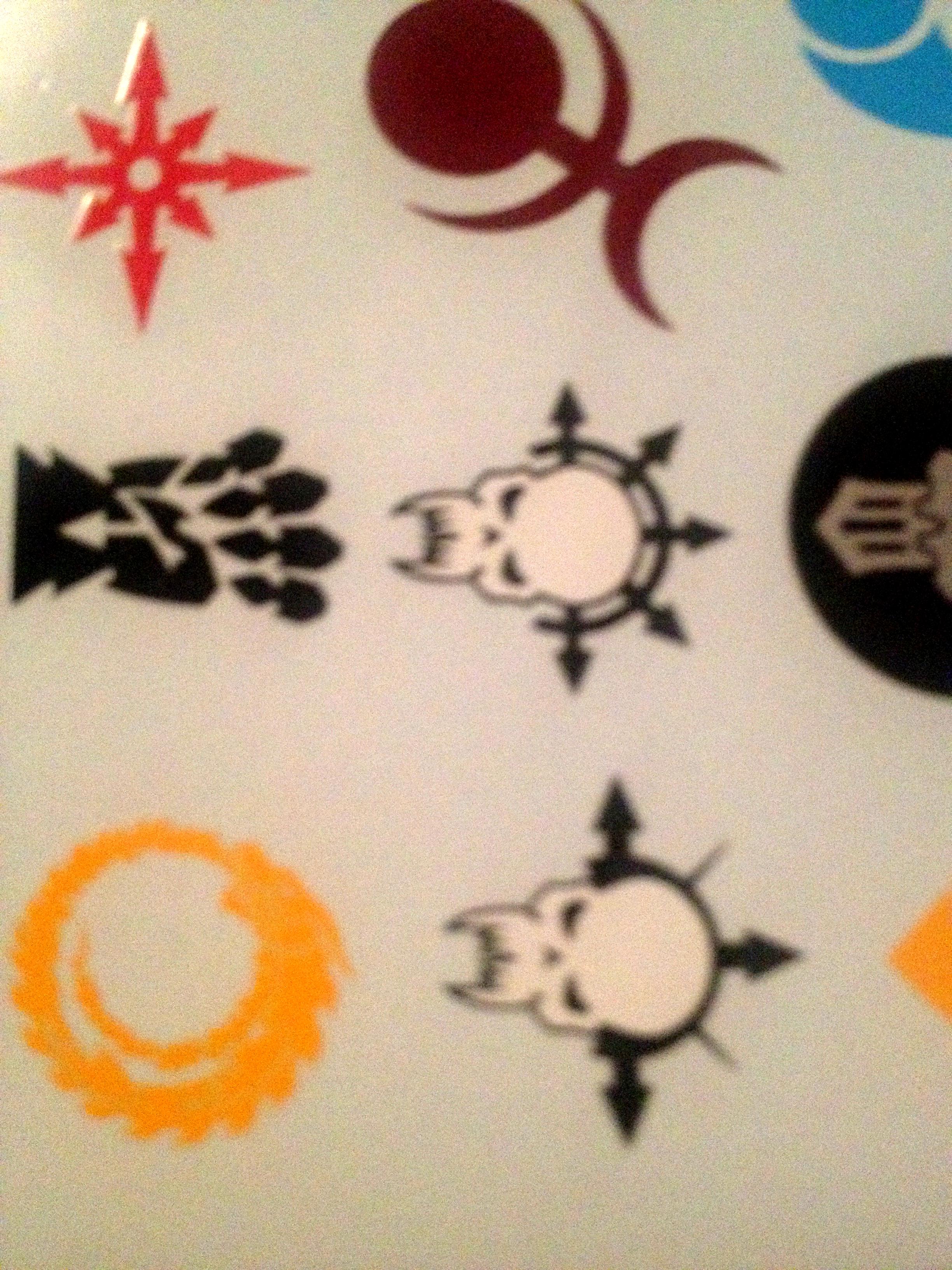 Chaos chapter symbol