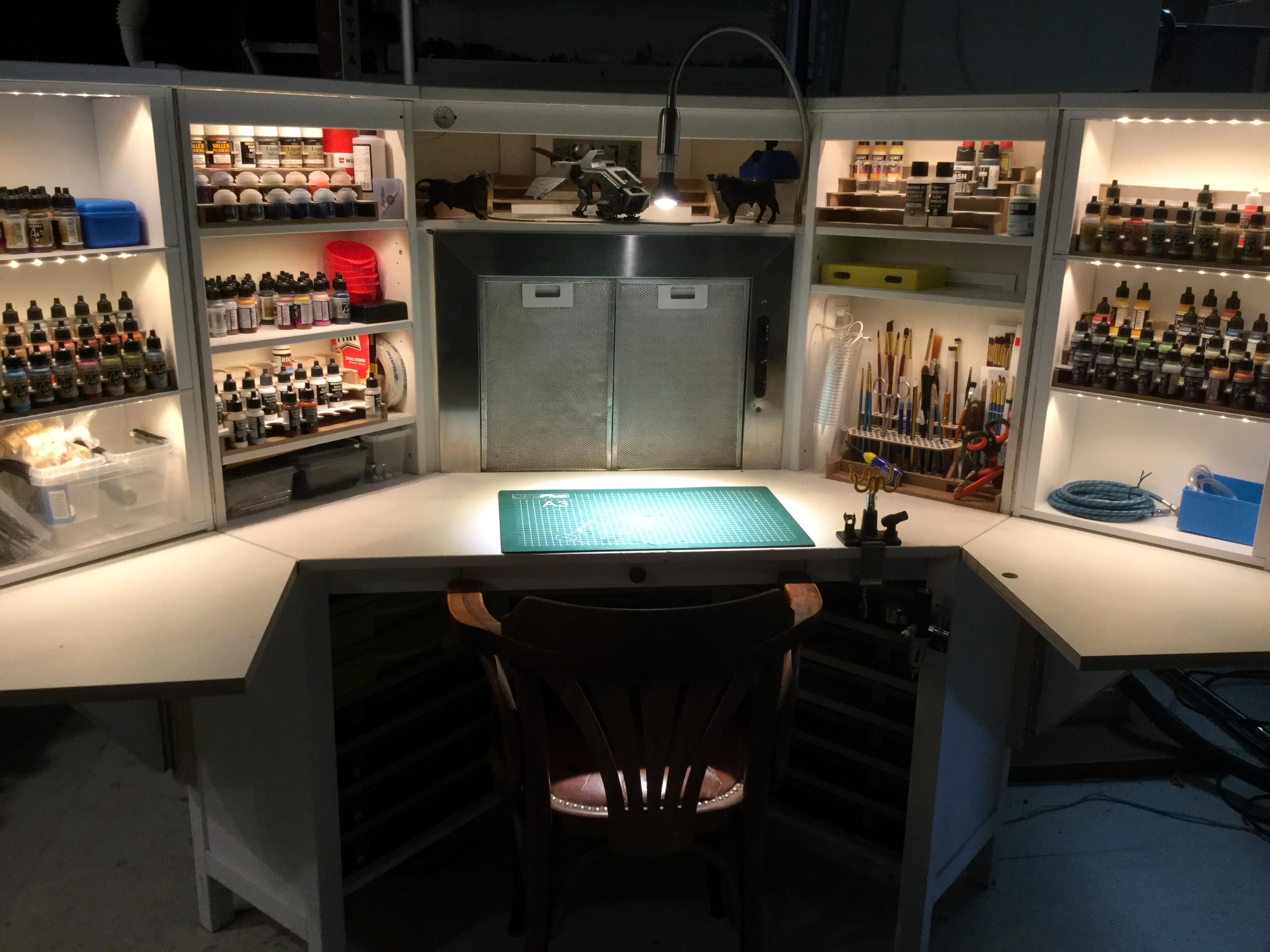 Hobby Area, Paintstation