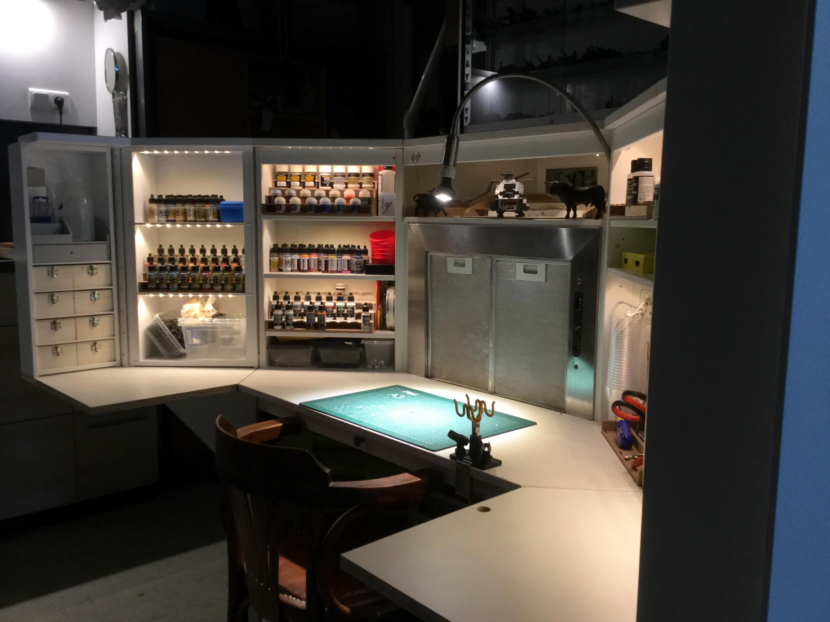 Hobby Area, Paintstation
