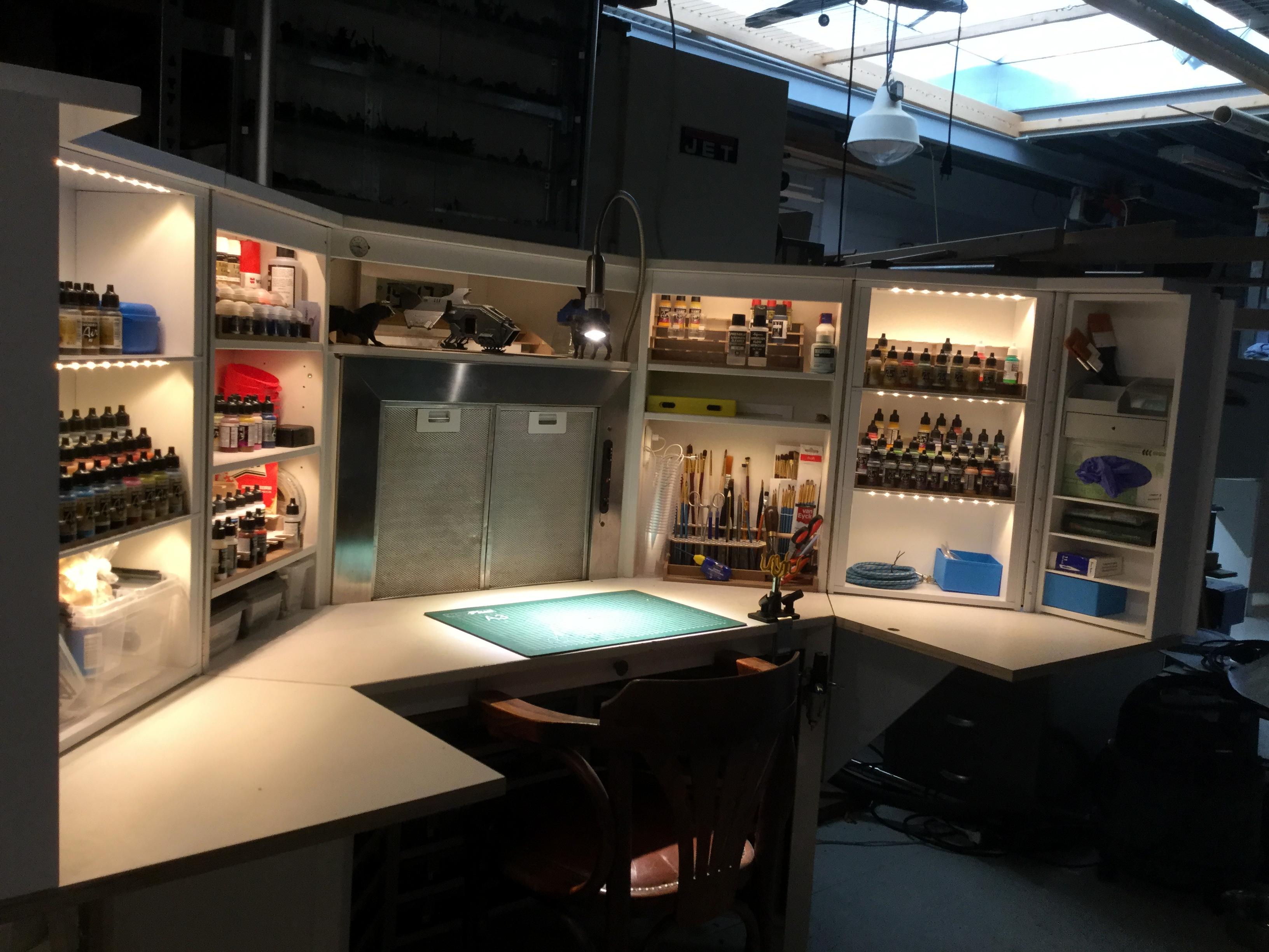 Hobby Area, Paintstation