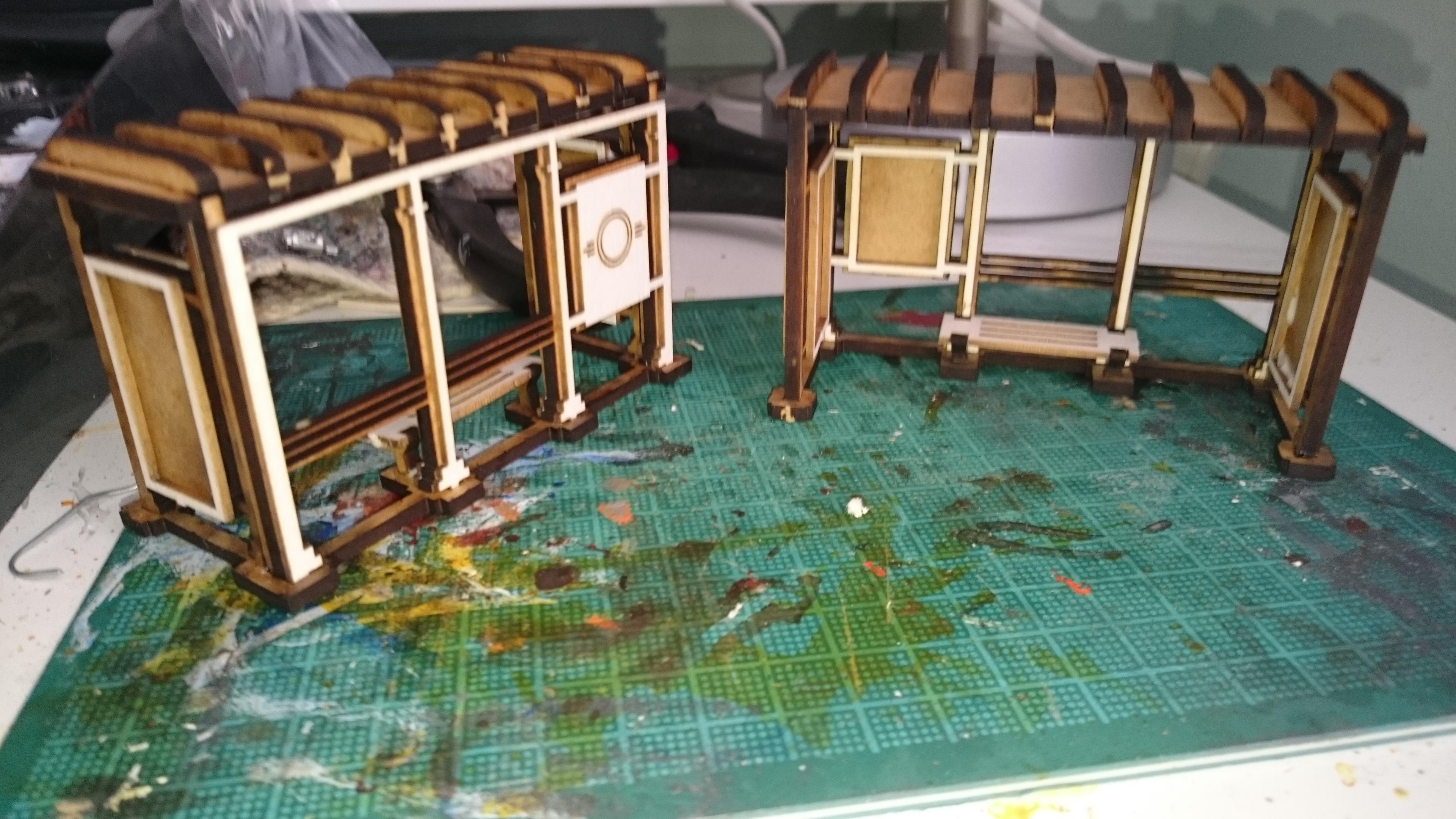Terrain, built shelters 