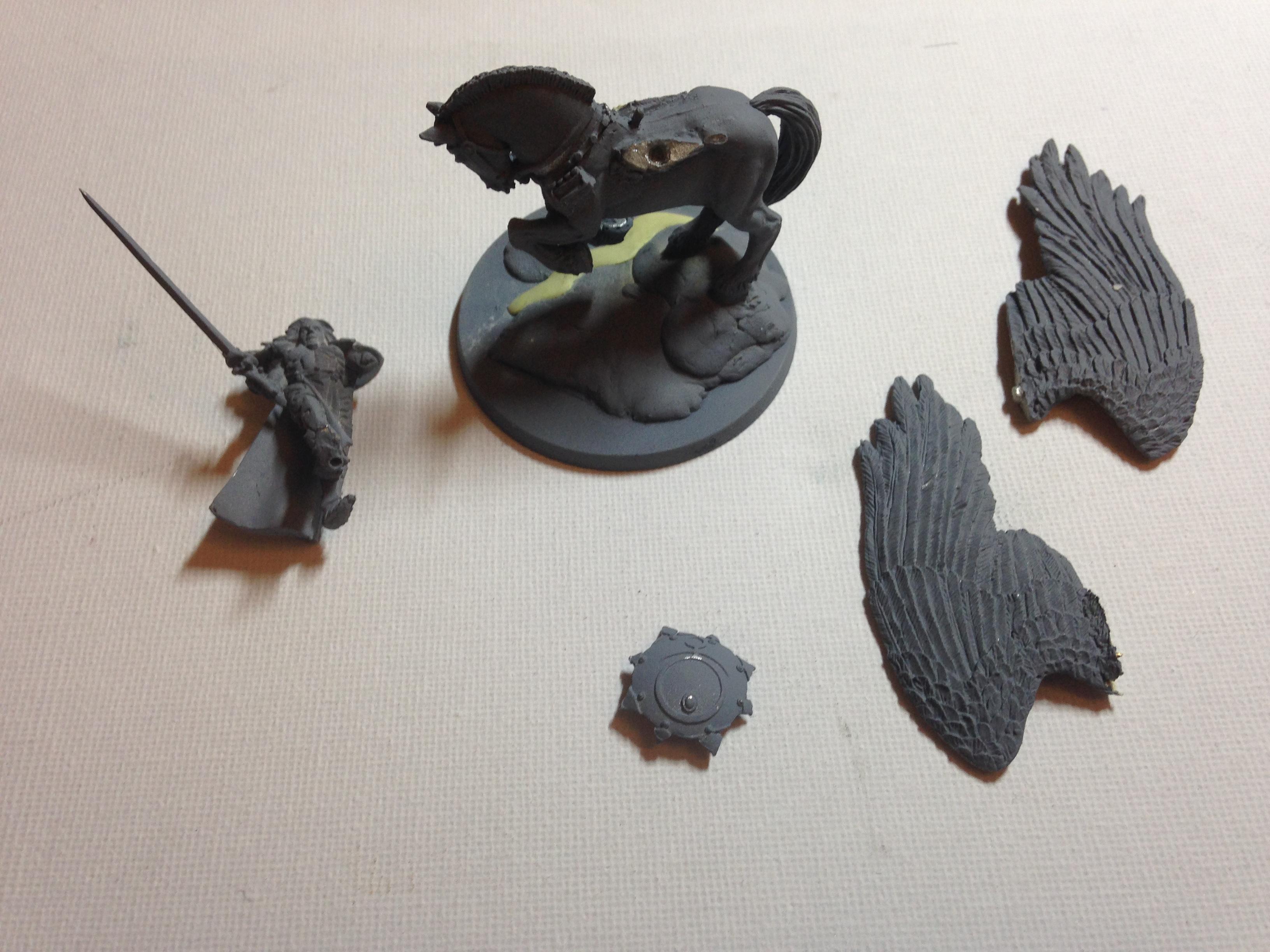 Step one, snap the wings back off
