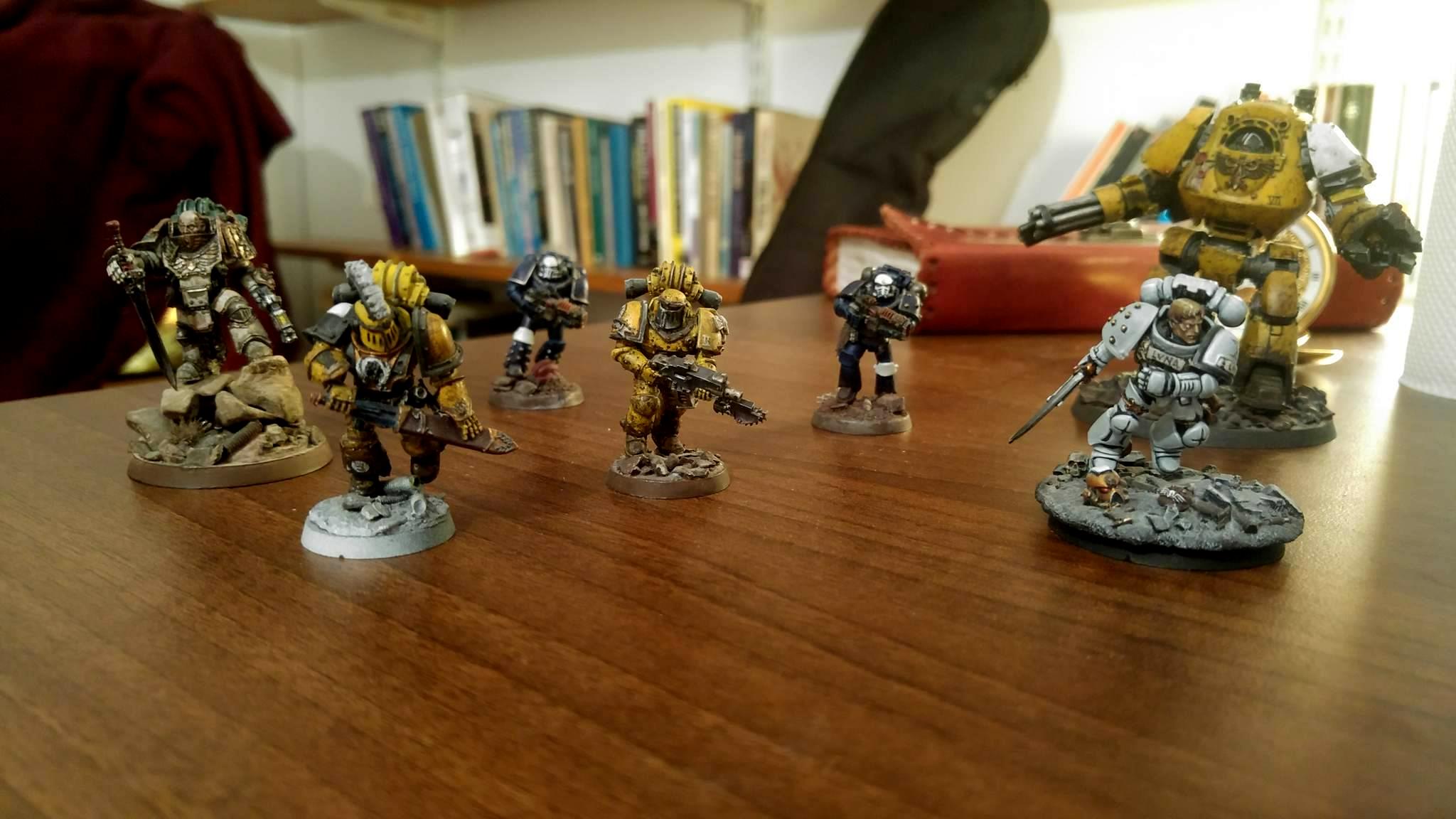 30k, Imperial Fists, Space Marines