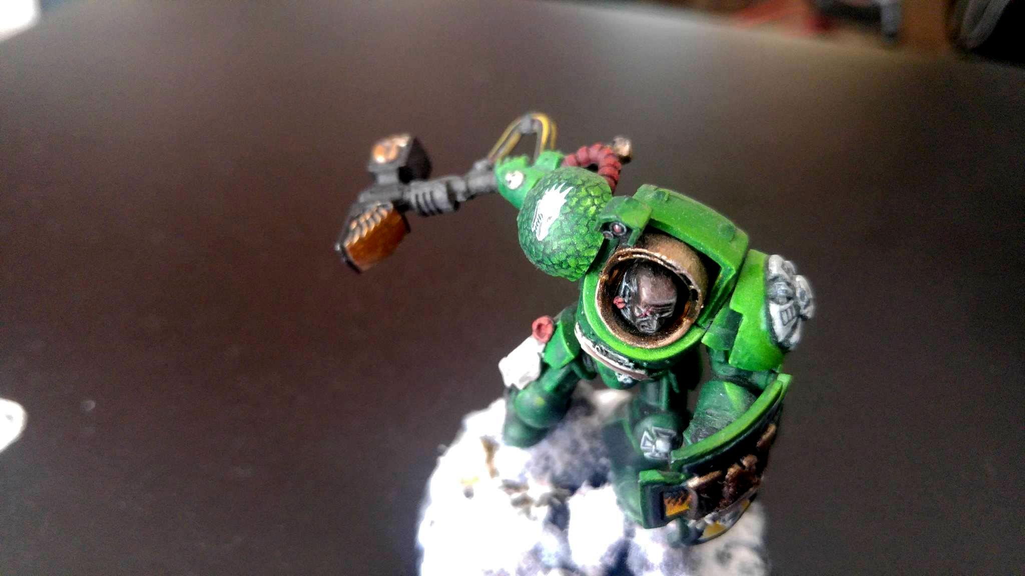 Salamanders, Space Marines, Terminator Armor