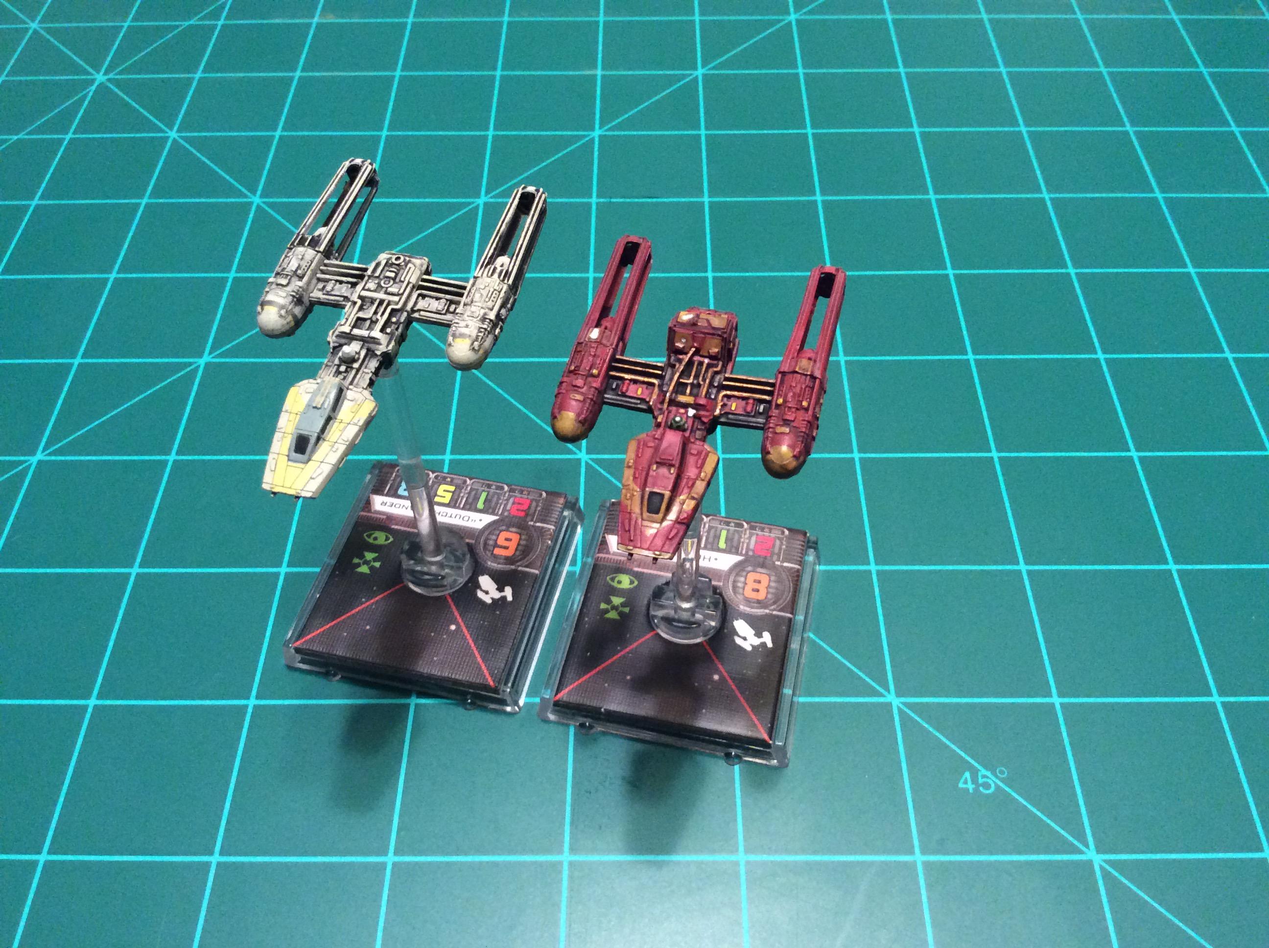 1/270 Scale, Star Wars, X-wing Miniatures Game, Y-wing