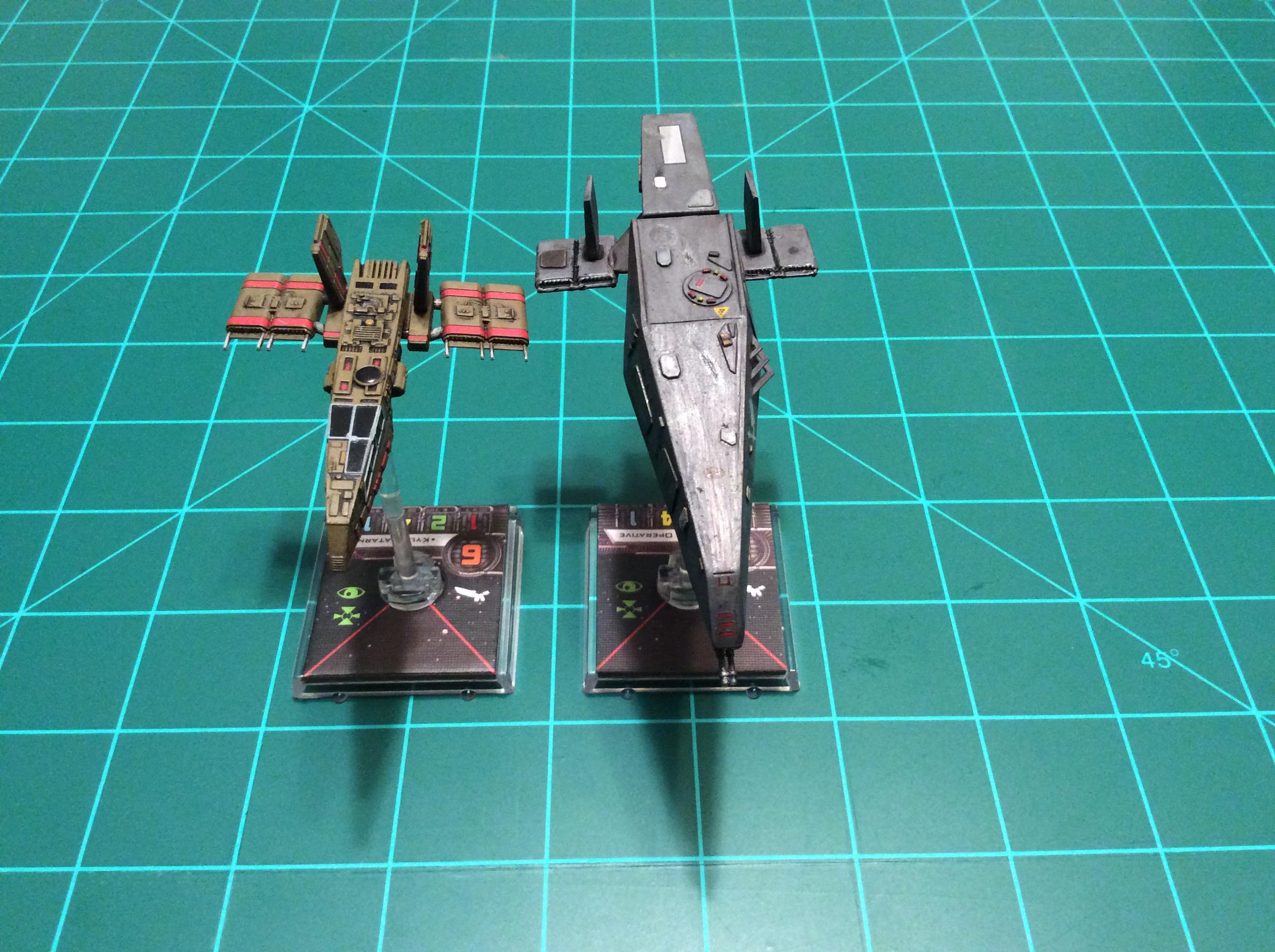 1/270 Scale, Hwk-290, Star Wars, X-wing Miniatures Game