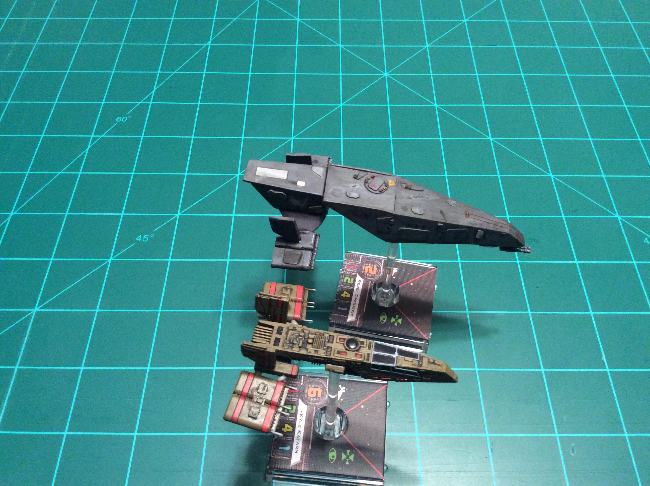 1/270 Scale, Hwk-290, Star Wars, X-wing Miniatures Game