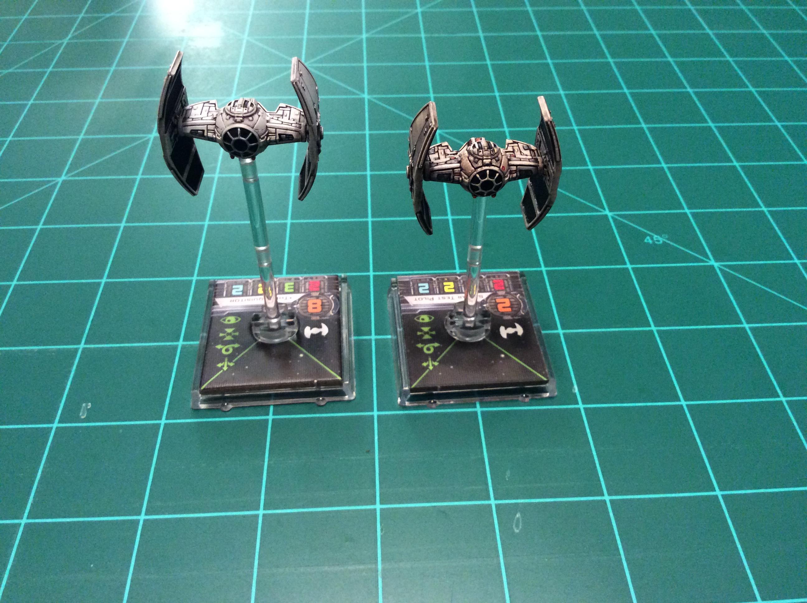 1/270 Scale, Star Wars, Tie Advanced Prototype, X-wing Miniatures Game